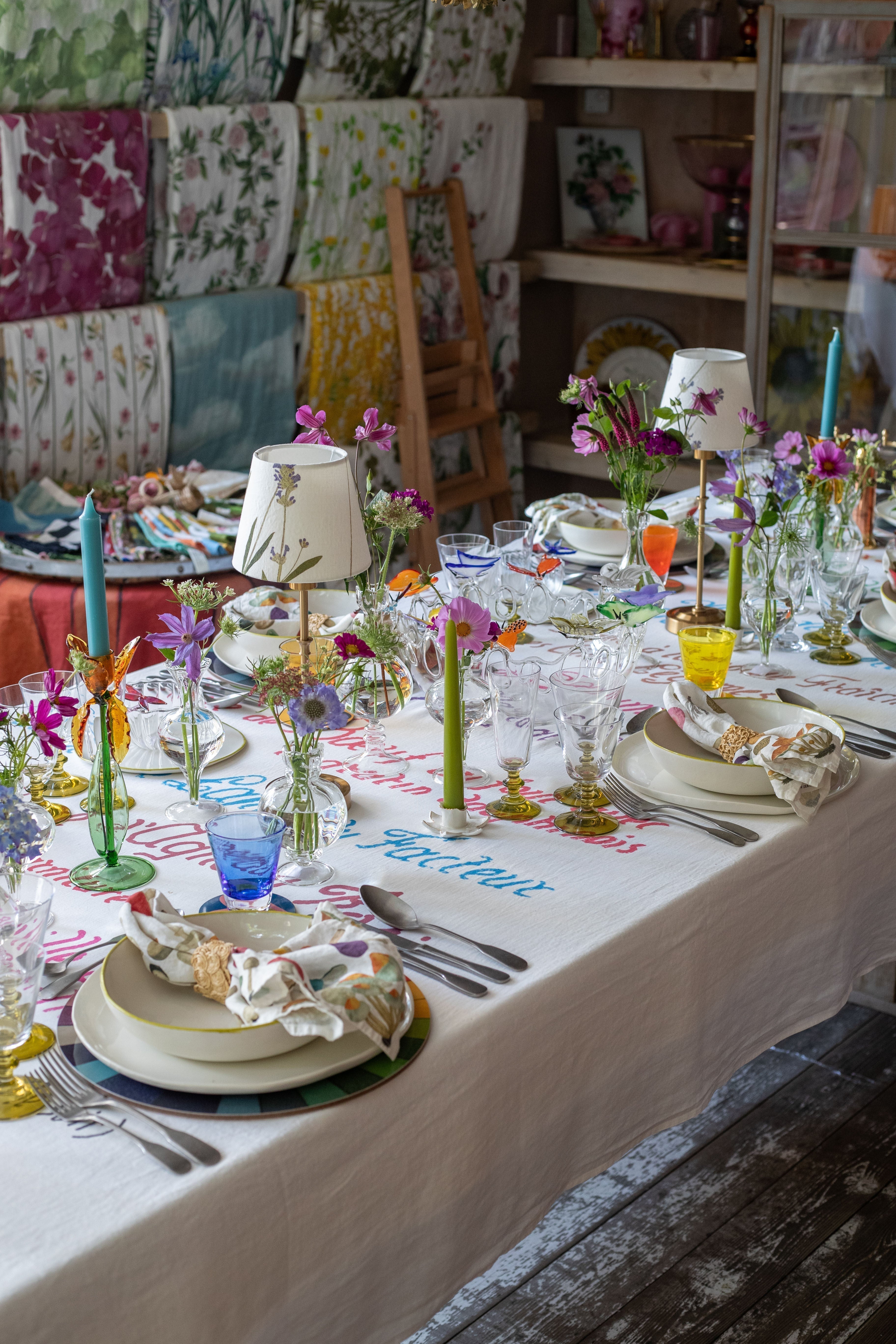 A Table Full with Life and Colour