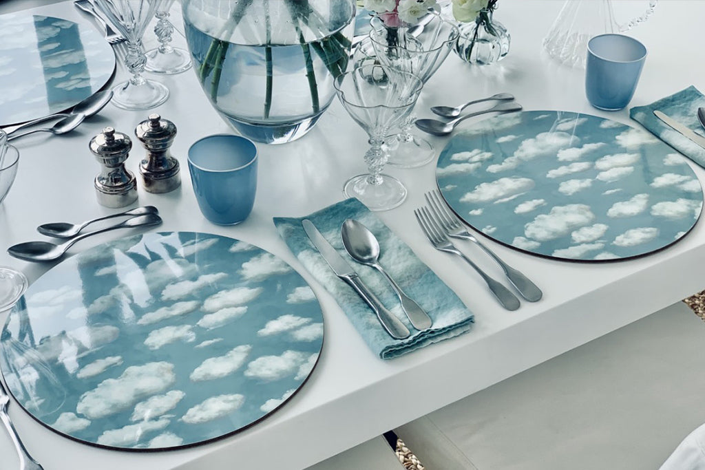 Nuages Cork-Backed Placemats