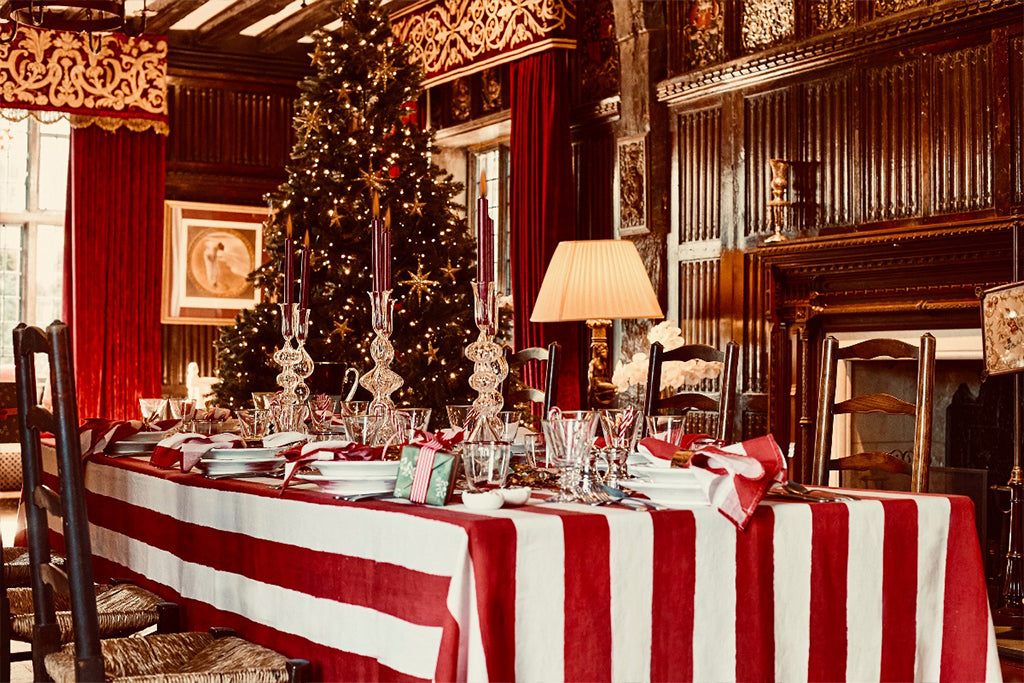 Candy Cane Holiday Stripes