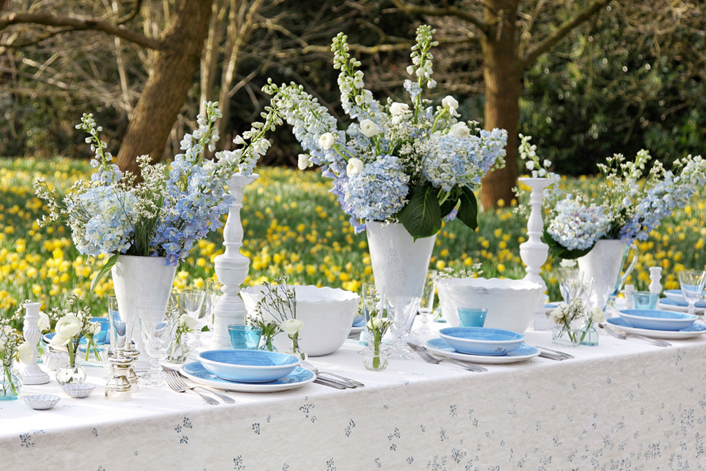 Bernadette's New Falling Flower Linens