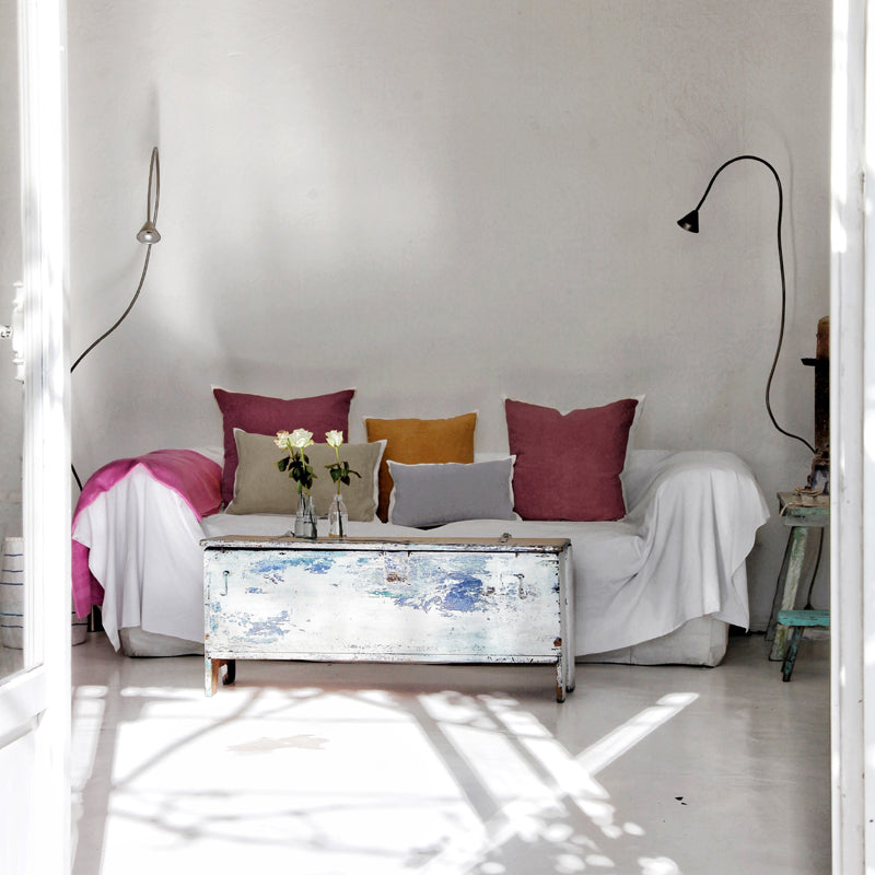 Cushioned In A World Of Colour