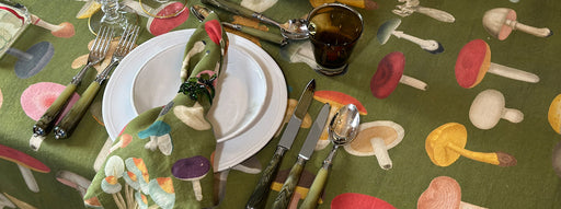 The Collector’s Table: A Green Fungi Tablescape
