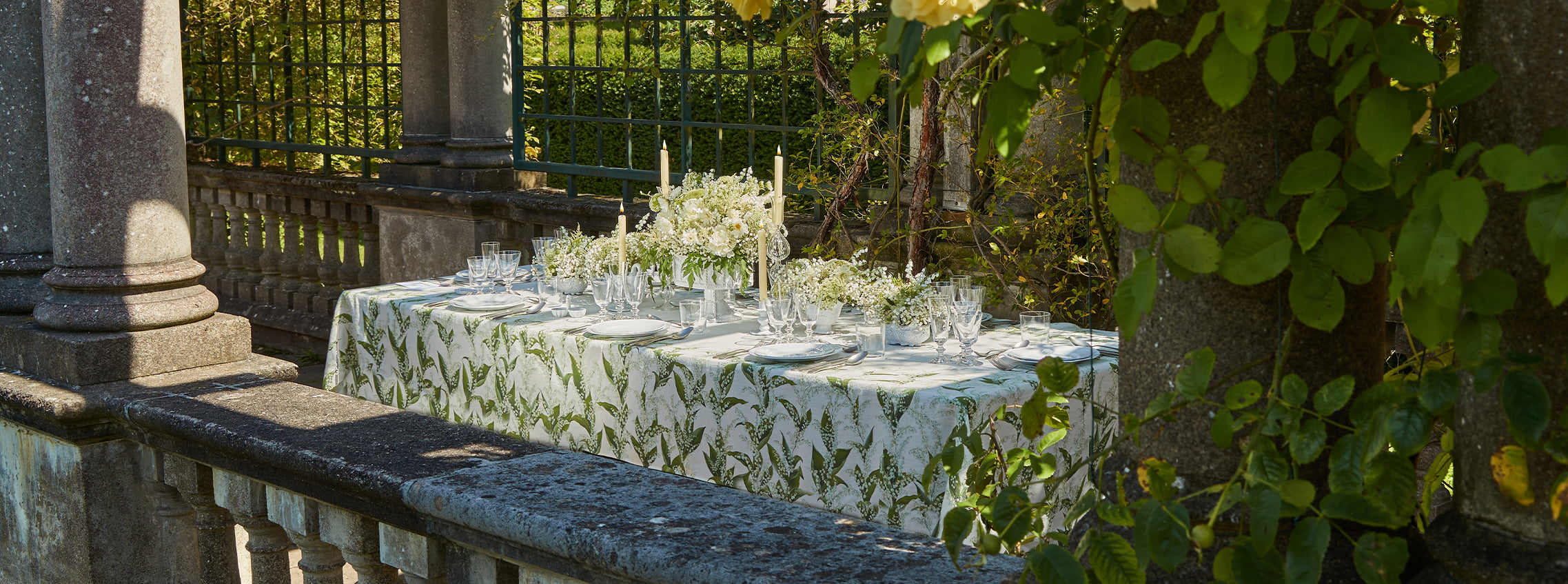 Lily of the Valley 'Muguet' Tablescape