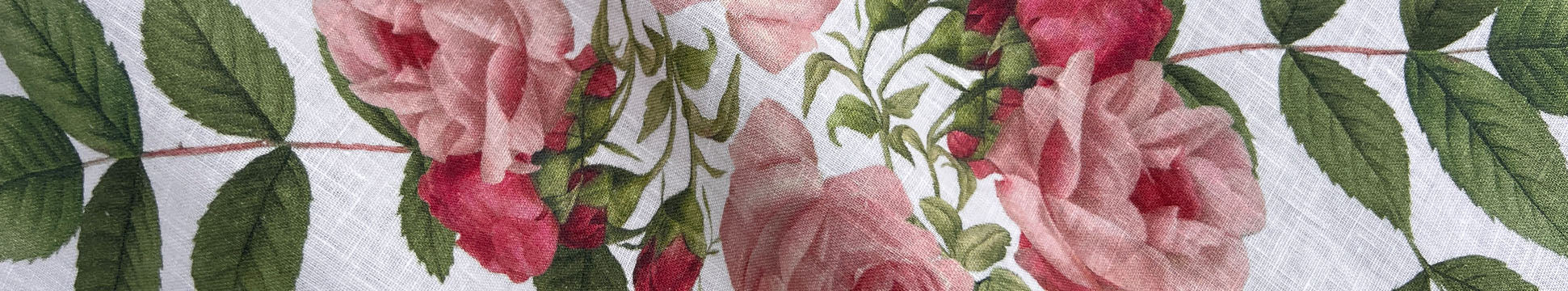 floral table linen
