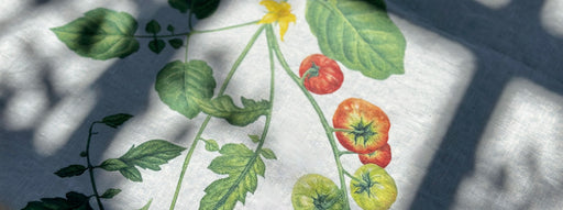 Garden Tablescape with Tomato Verte