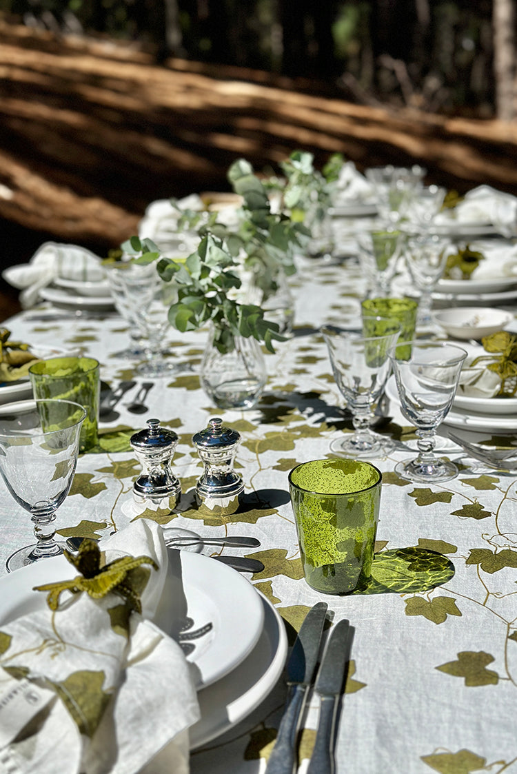 'Ivy' Linen Napkin, 50x50cm