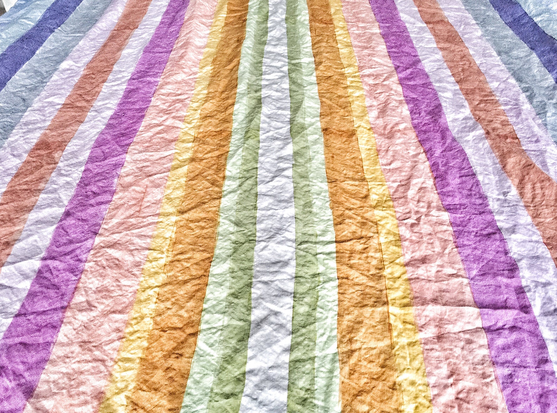 "Bleeding Stripes" Summerill & Bishop x Solange Linen Tablecloth