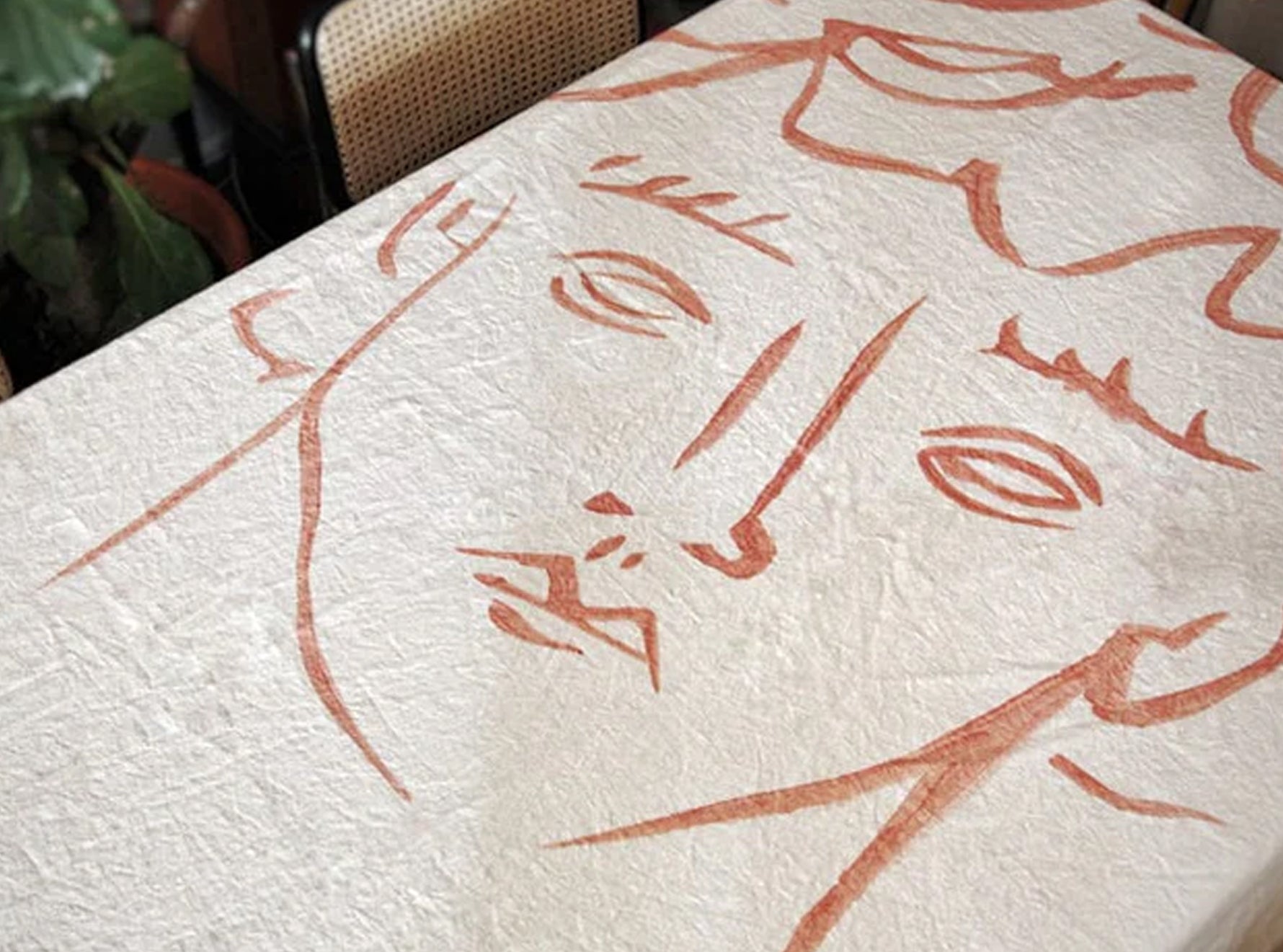 'Antinous II' Summerill & Bishop x Luke Edward Hall Linen Tablecloth