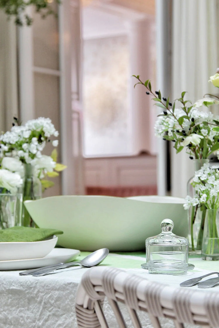 "Asparagus" Summerill & Bishop x Skye Gyngell Linen Tablecloth