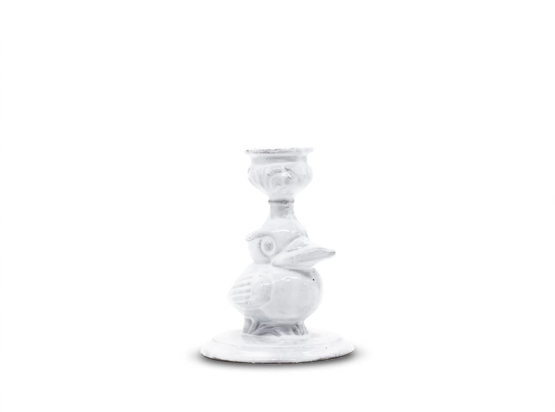 Birdie candlestick by Astier de Villatte, 10cm