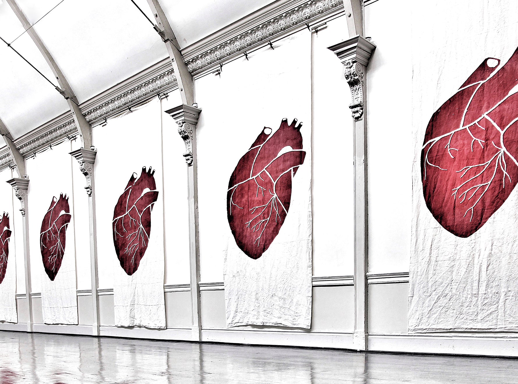 "The Heart Of The Home" Summerill & Bishop x Solange Linen Napkin, 50x50cm