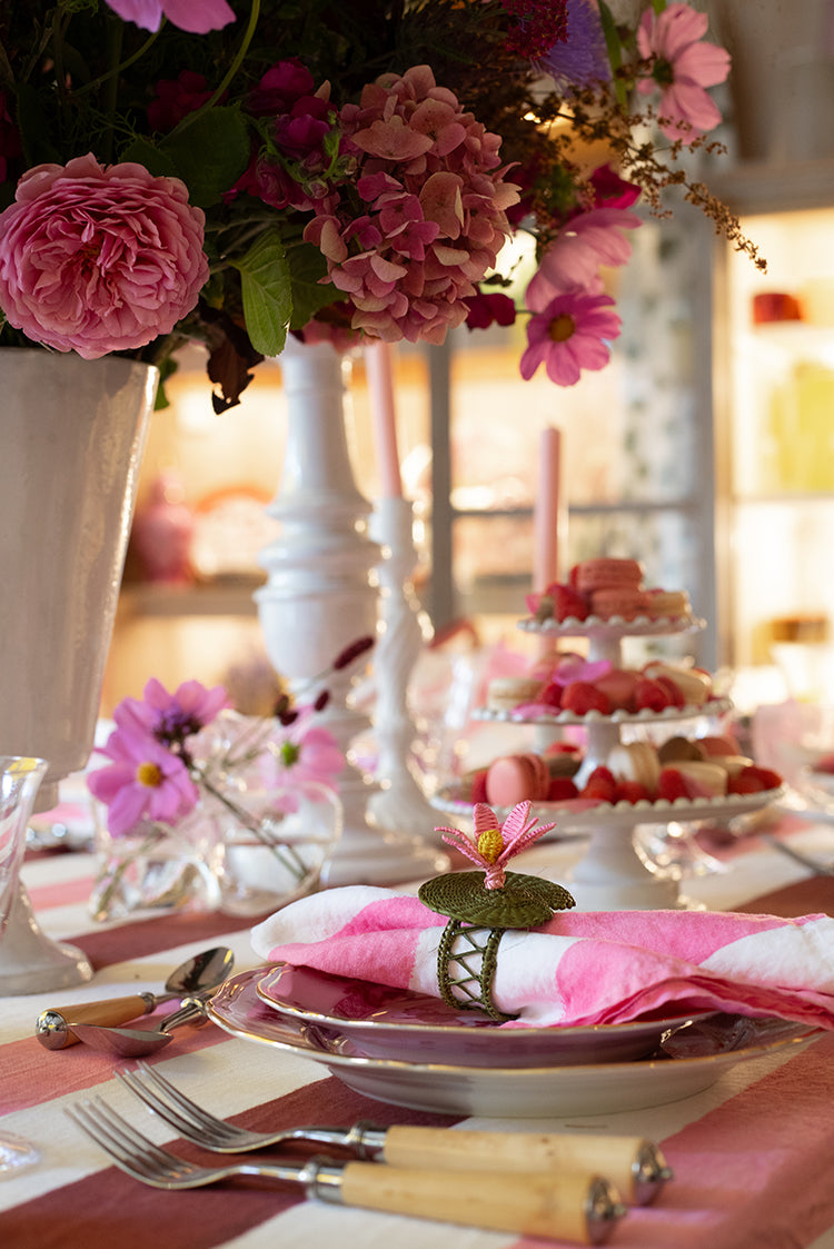 Adelaide Three Level Cake Stand by Astier de Villatte, 22cm