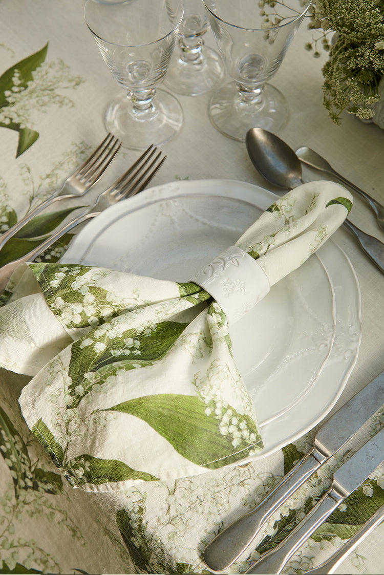 Cambridge Dinner Plate by Astier de Villatte, 27cm