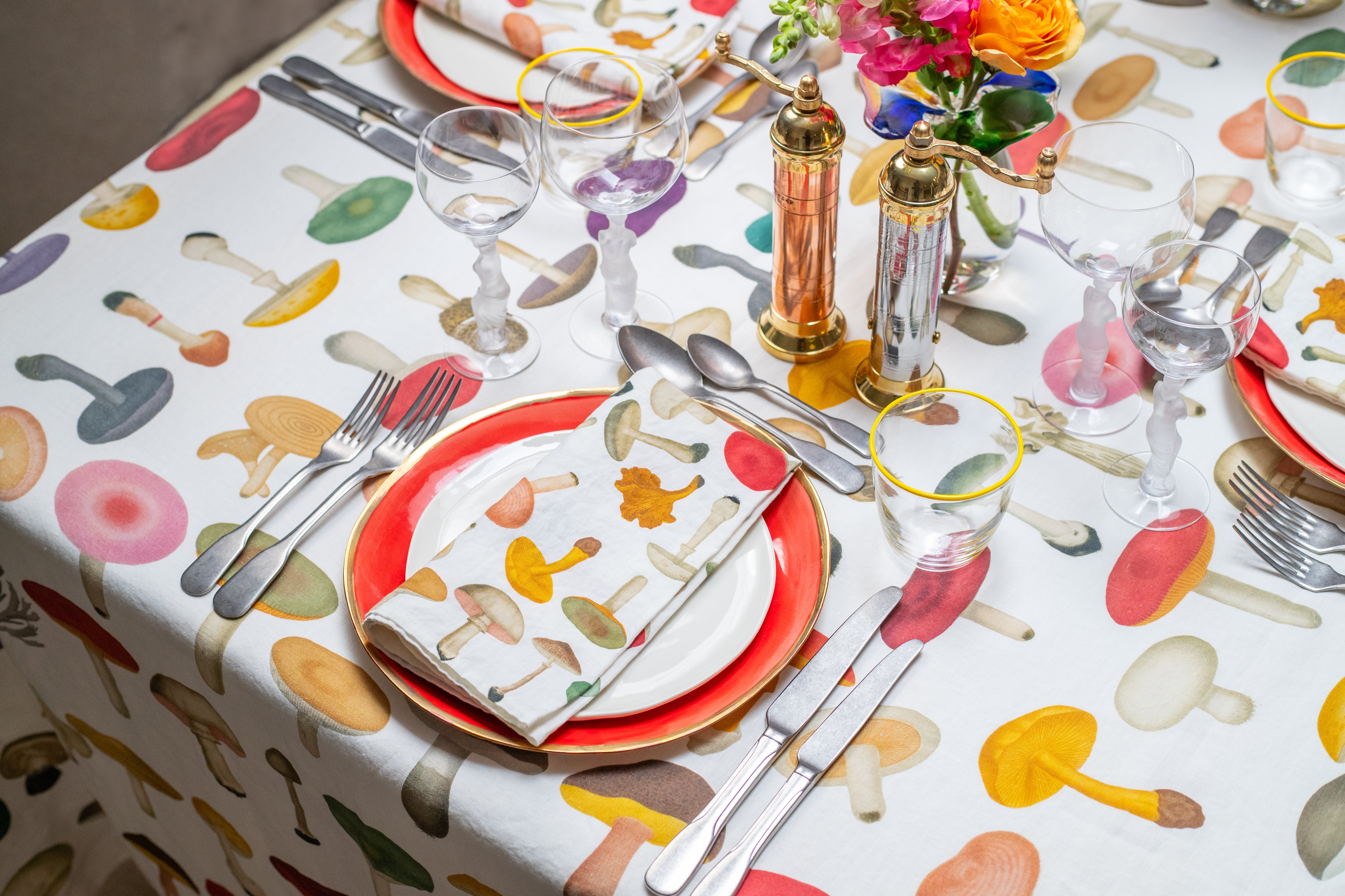 Atlas Polished Copper & Brass Salt & Pepper Mills, 20.5cm