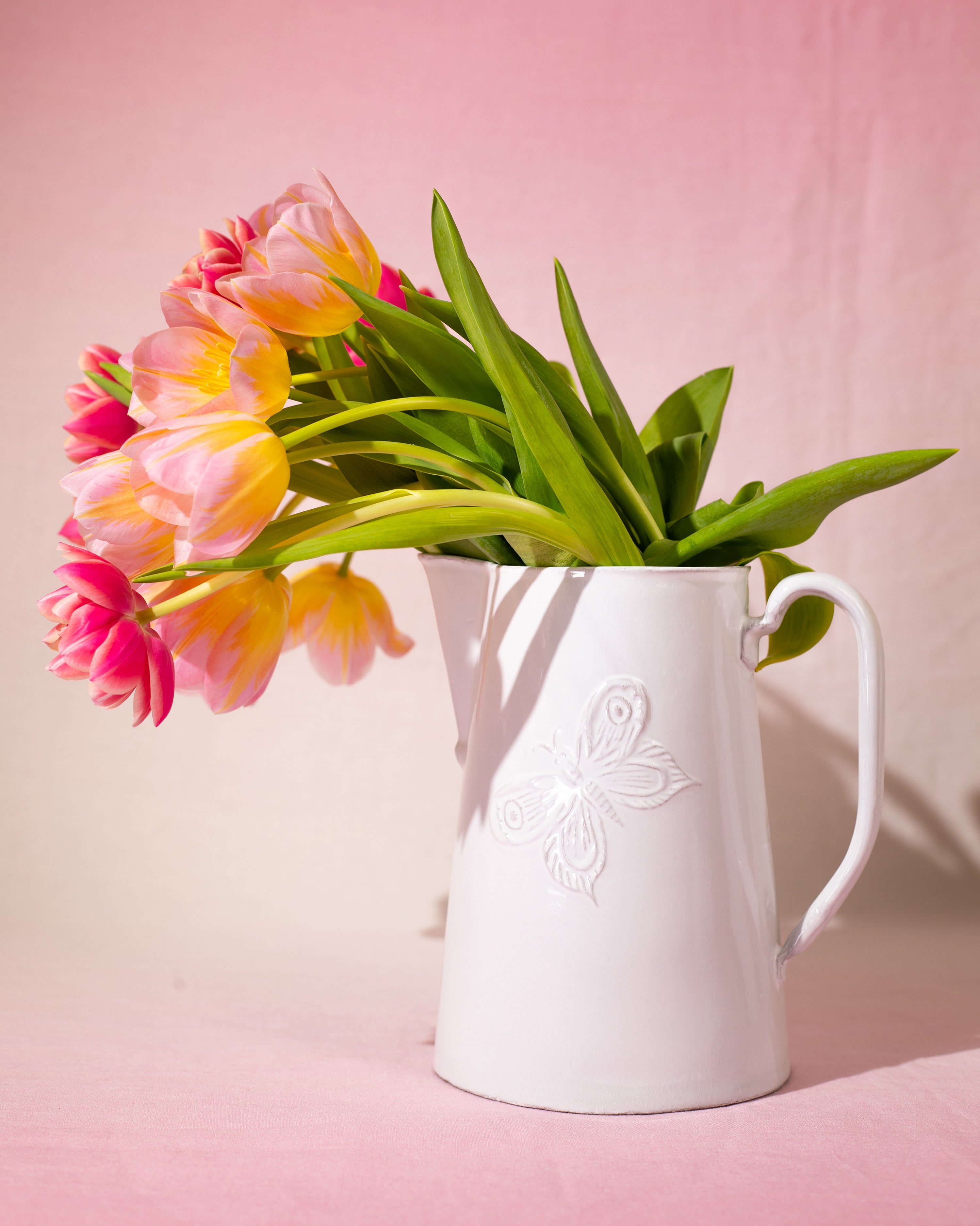 Fleur Pitcher by Astier de Villatte, 21.5cm