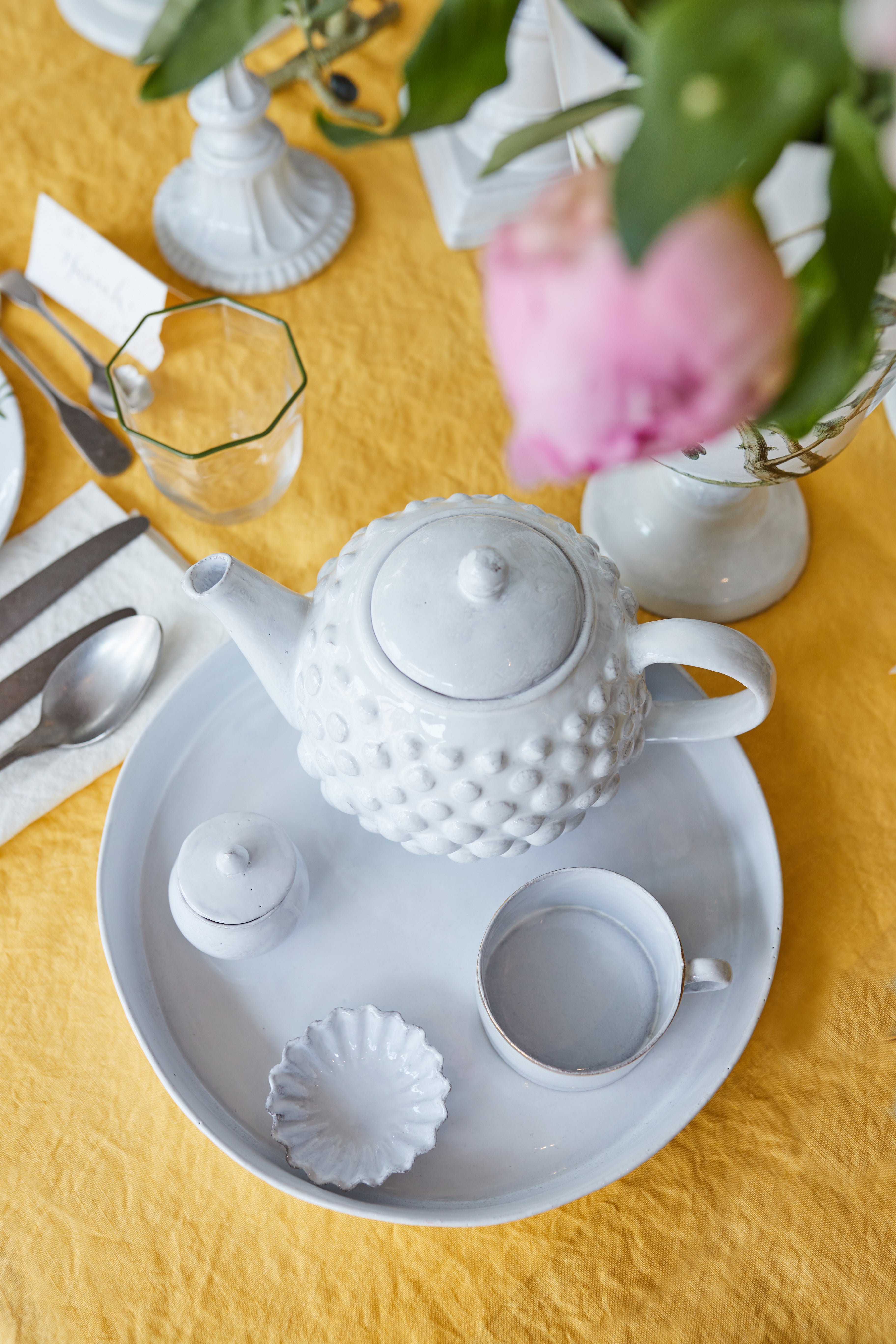 Marguerite Dish, Small by Astier de Villatte, 10.5cm