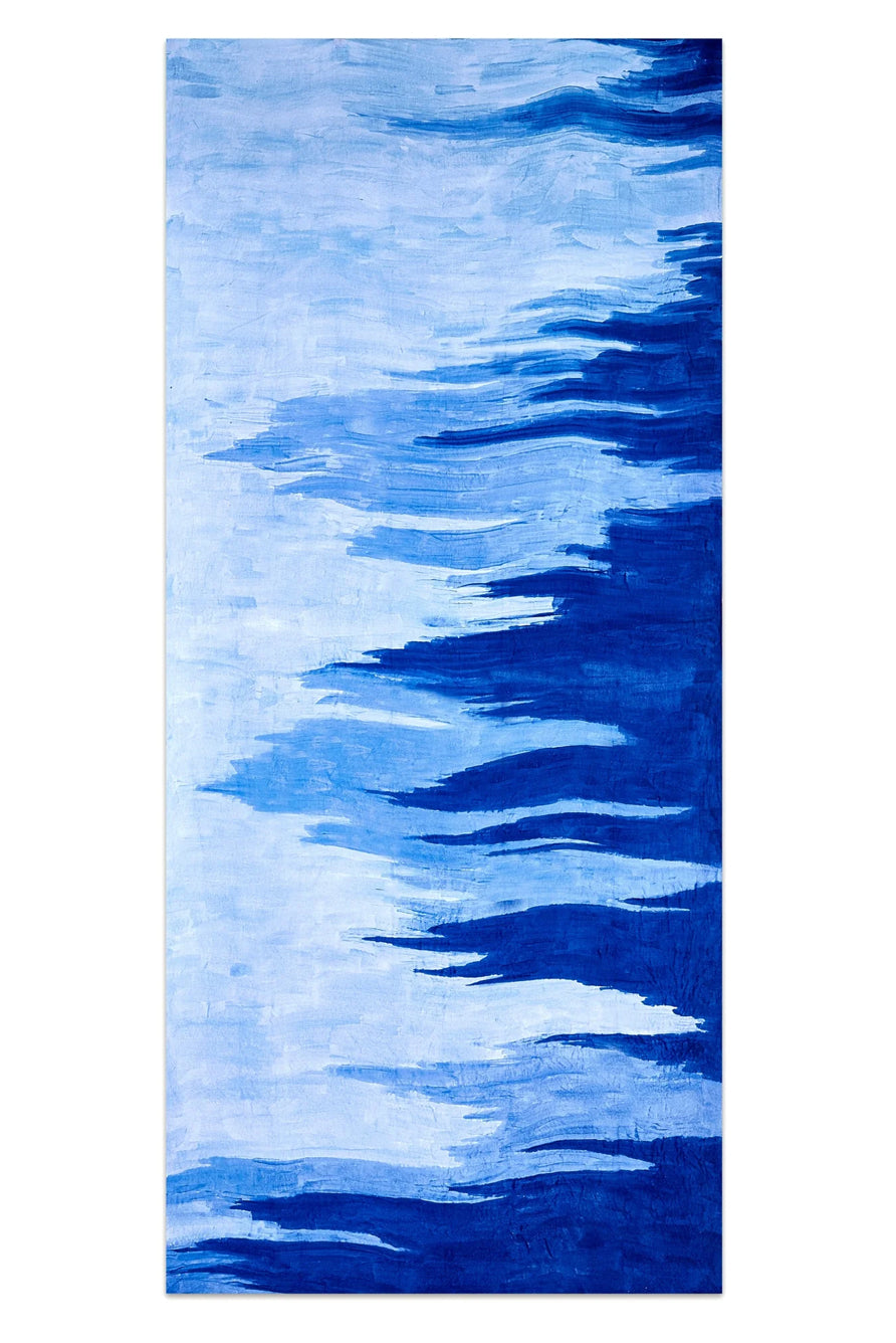 "A Sea Of Blues" Summerill & Bishop x Le Club 55 Linen Tablecloth