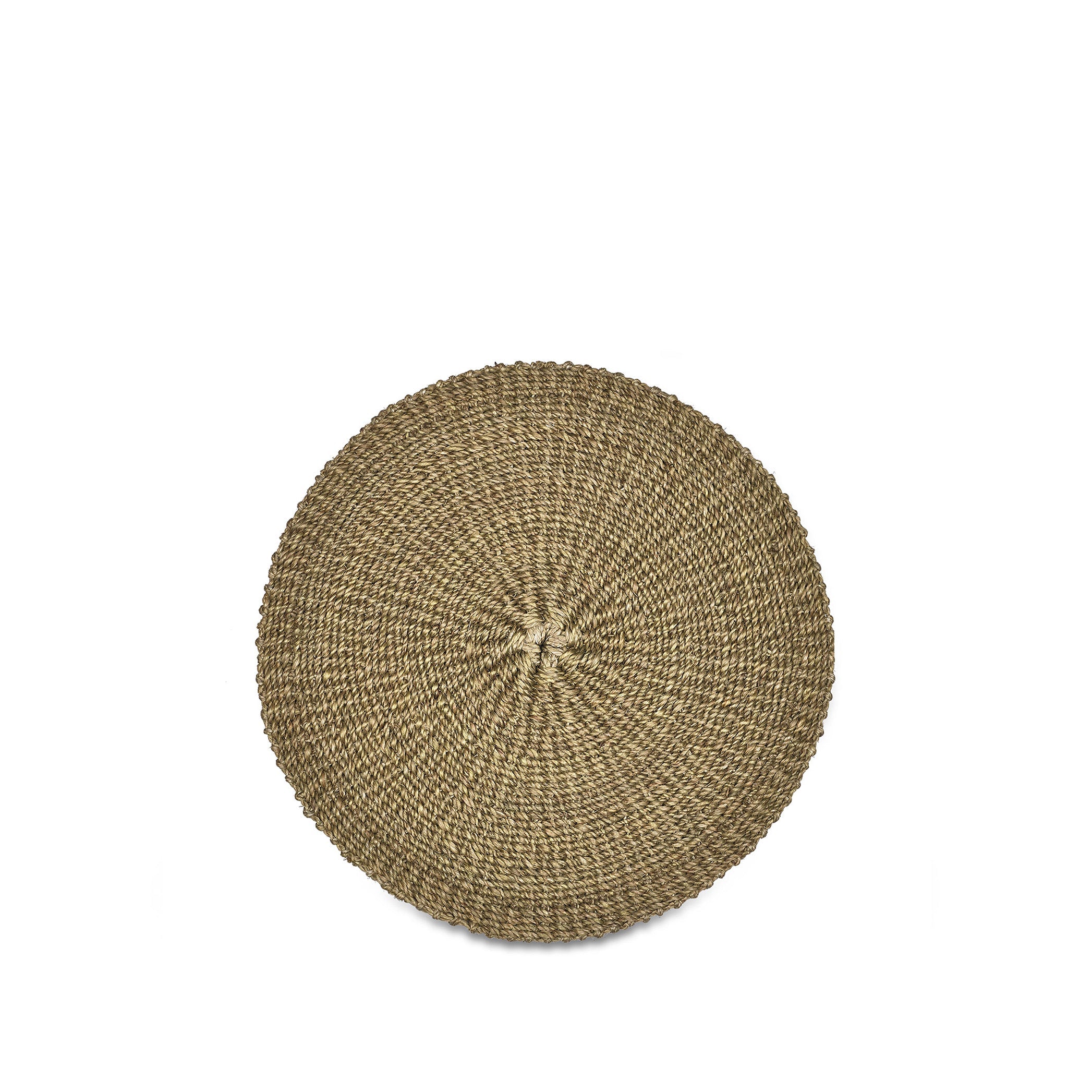 Abaca Woven Round Placemat in Sage
