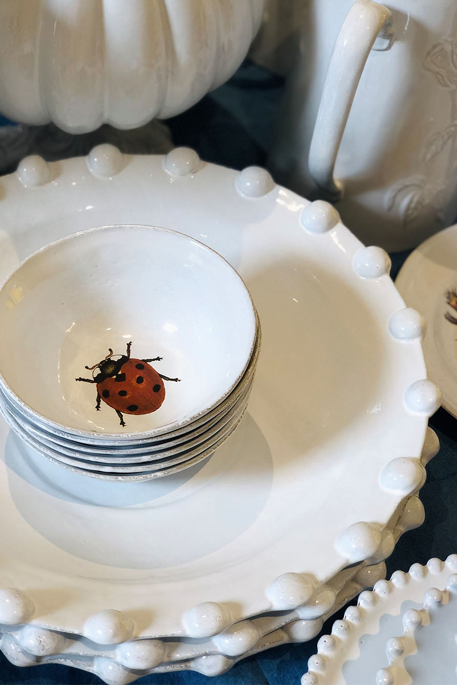 Adelaide Dinner Plate by Astier de Villatte, 27cm