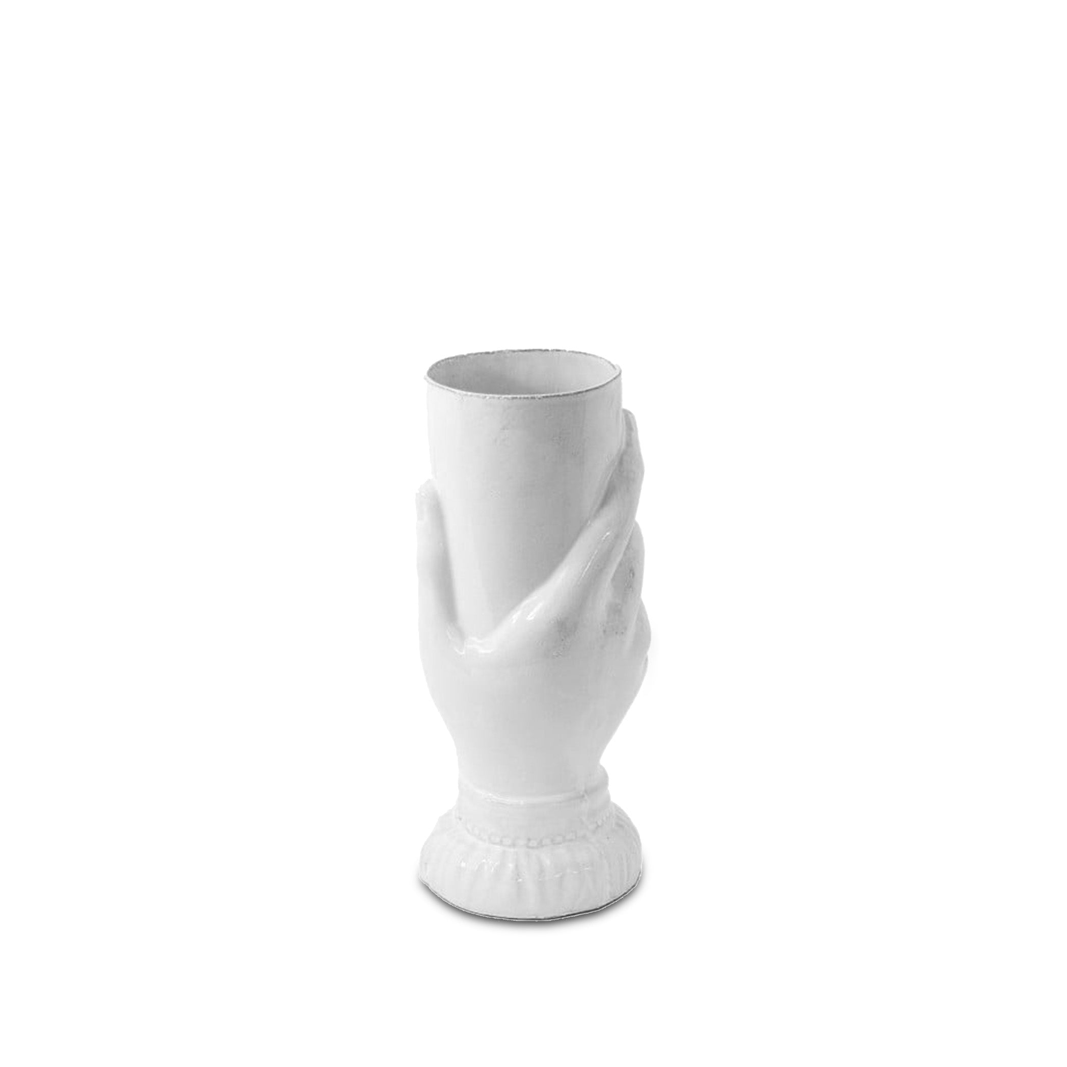 Main Hand Vase by Astier de Villatte, 23cm