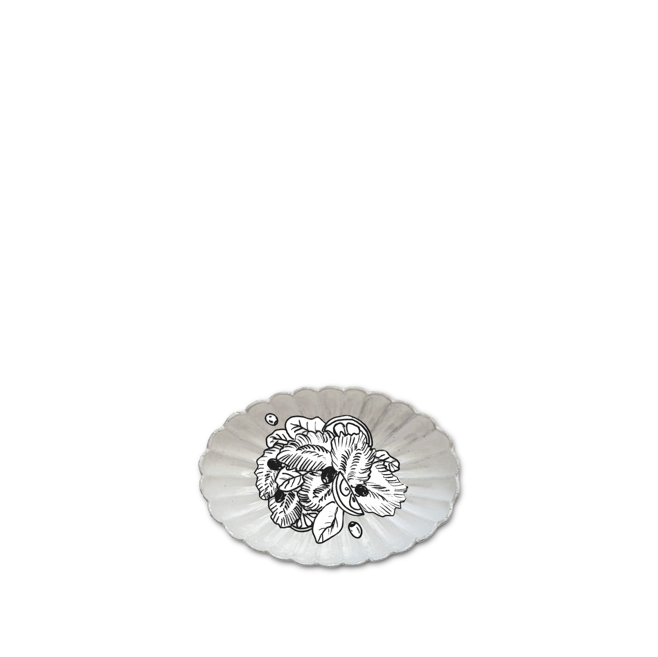 Victoria Oval Platter by Astier de Villatte, 24.5cm