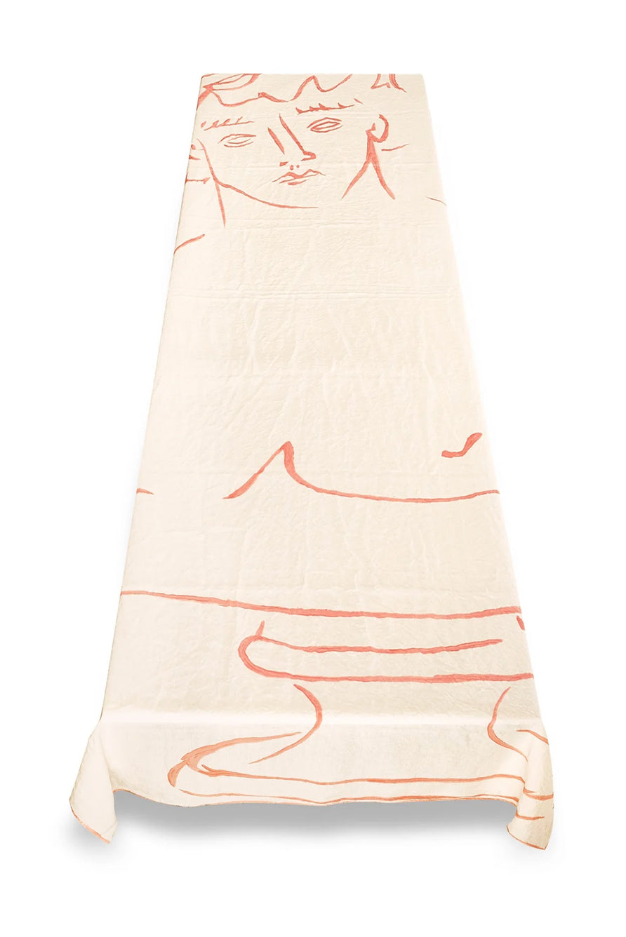'Antinous II' Summerill & Bishop x Luke Edward Hall Linen Tablecloth