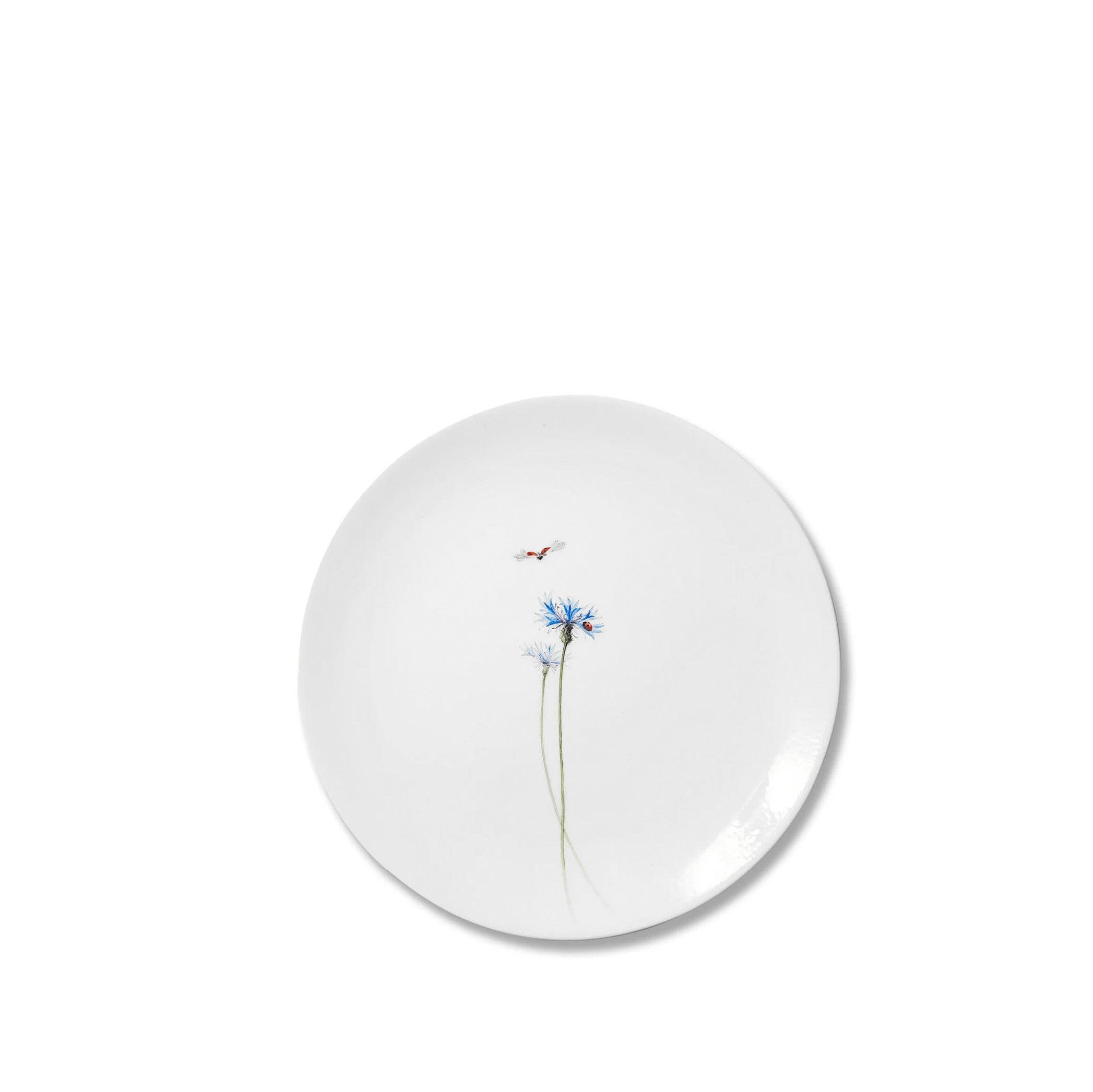 Bloom Centaurea Cyanus Dinner Plate, 25cm