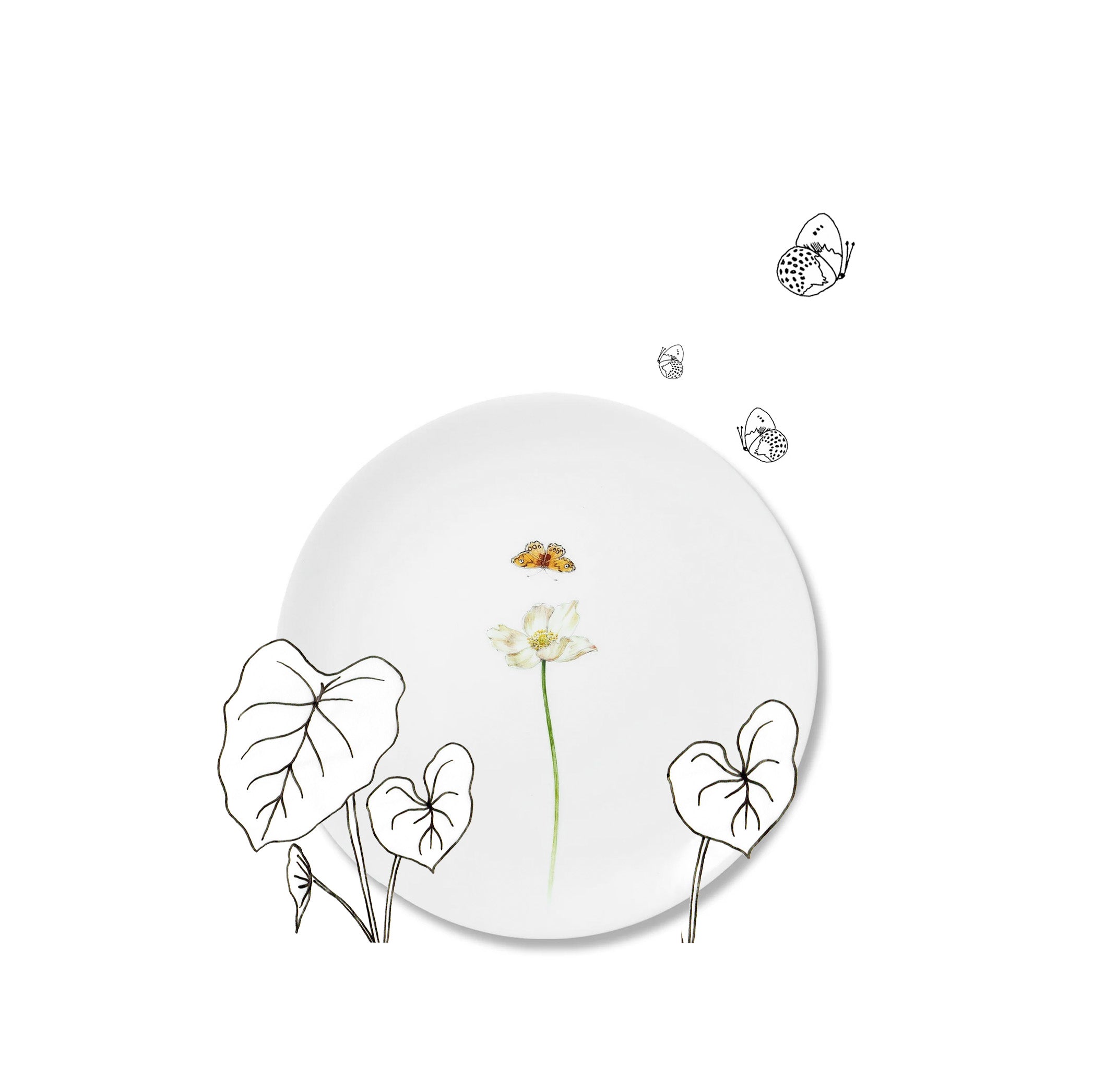 Bloom Anemone Hupehensis Dinner Plate, 25cm