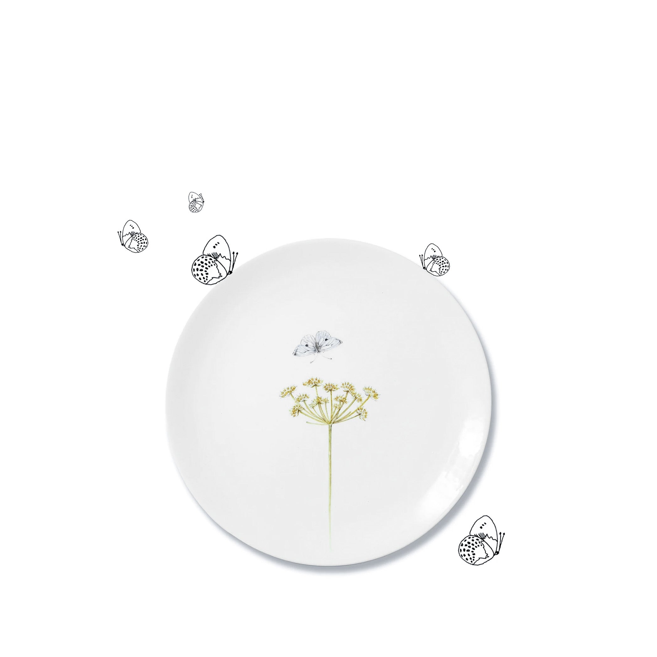 Bloom Pastinaca Satvia Dinner Plate, 25cm