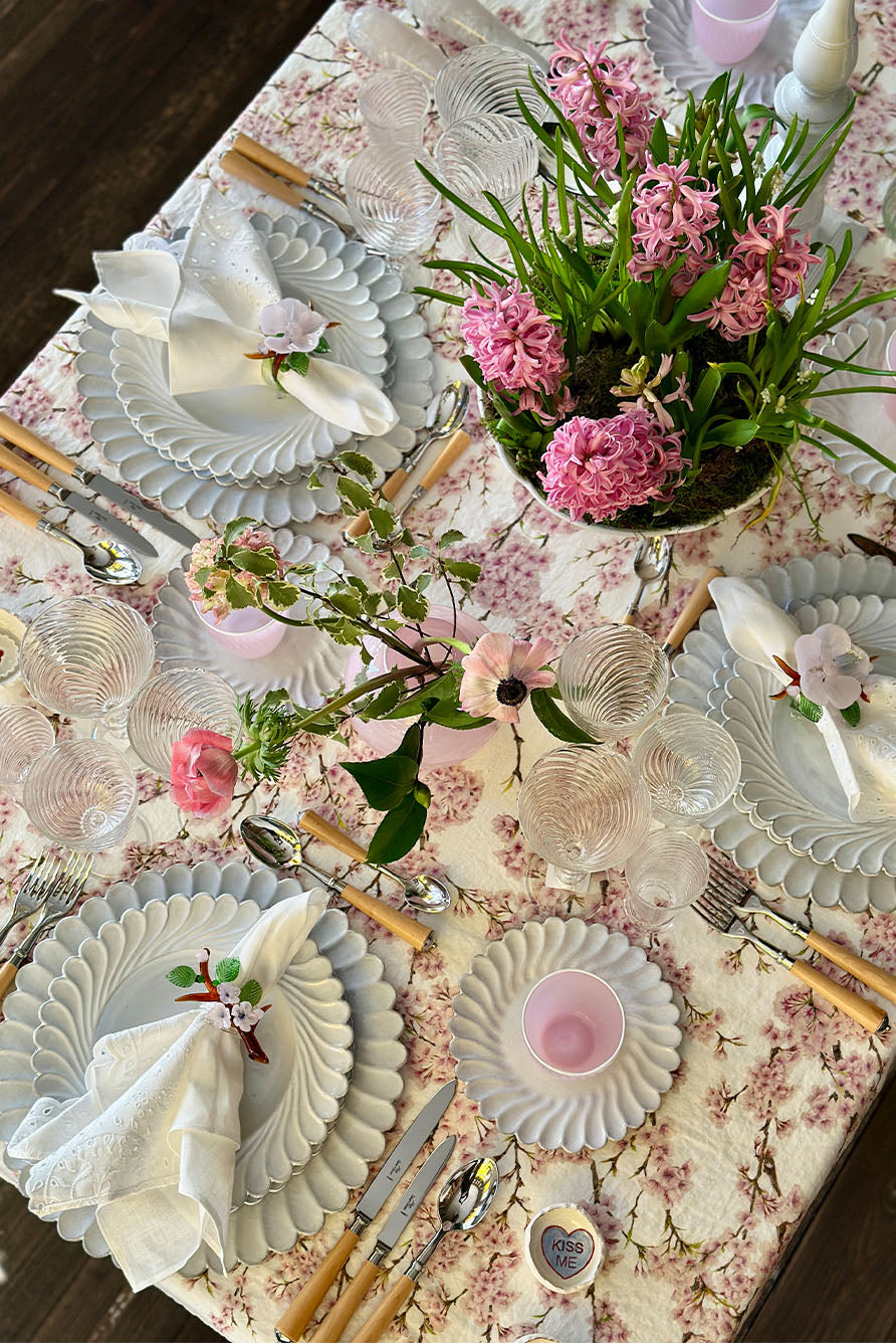 'Blossom' Linen Tablecloth