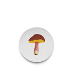 Bolet Chrysenteron Mushroom Dessert Plate by Astier de Villatte, 19cm