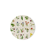 S&B x John Derian 'Botanical Tiles' Round Cork-Backed Placemat, 34cm