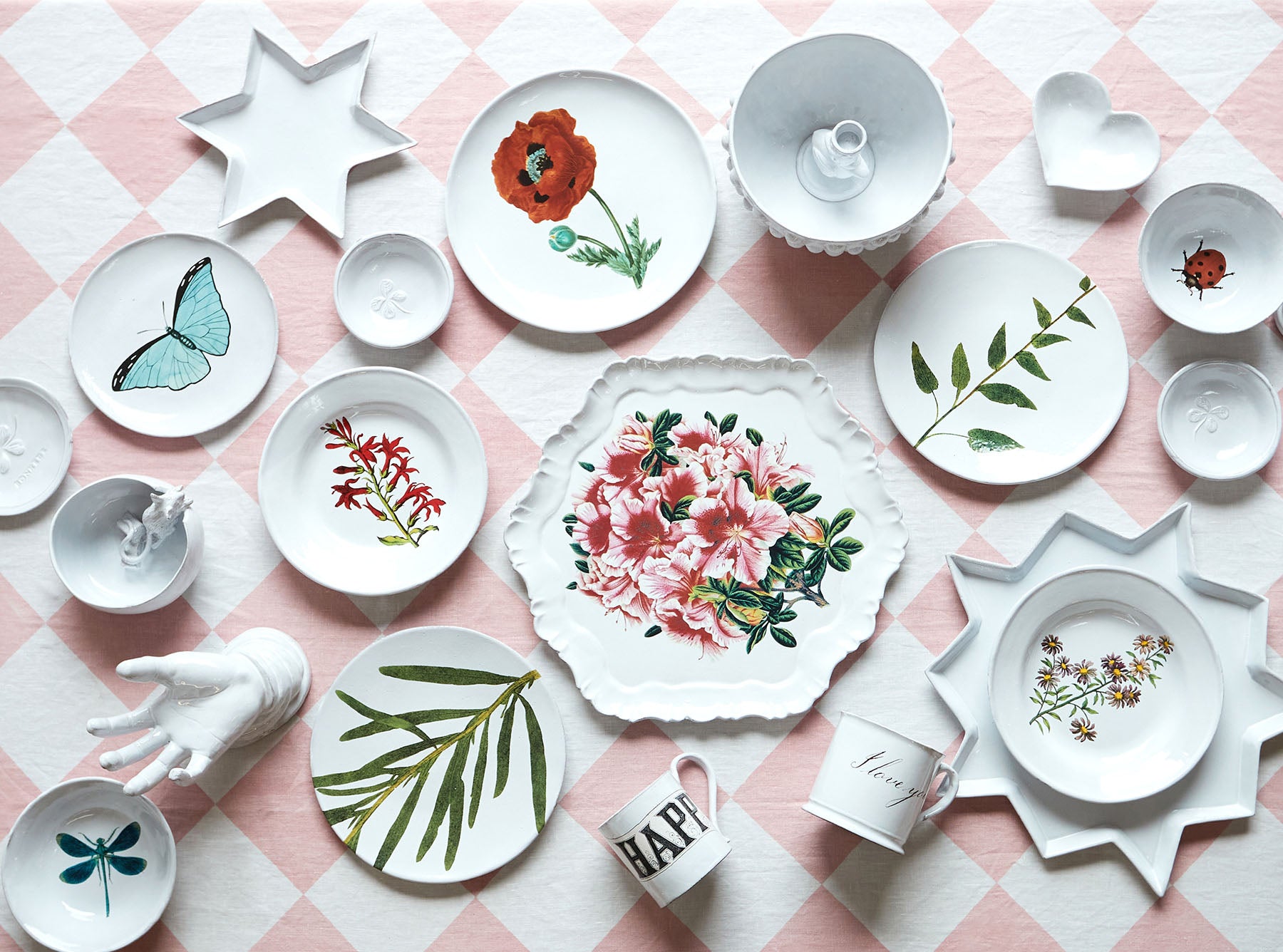 Chicken Vase by Astier de Villatte, 27.5cm