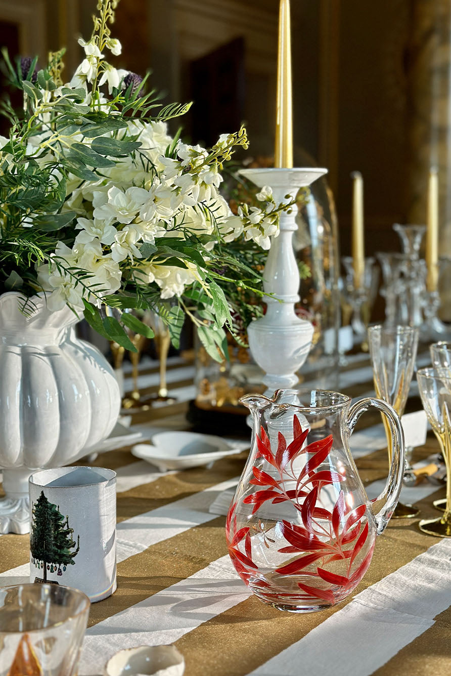 Ceramic Christmas Tree Vase by Astier de Villatte, 12.5cm