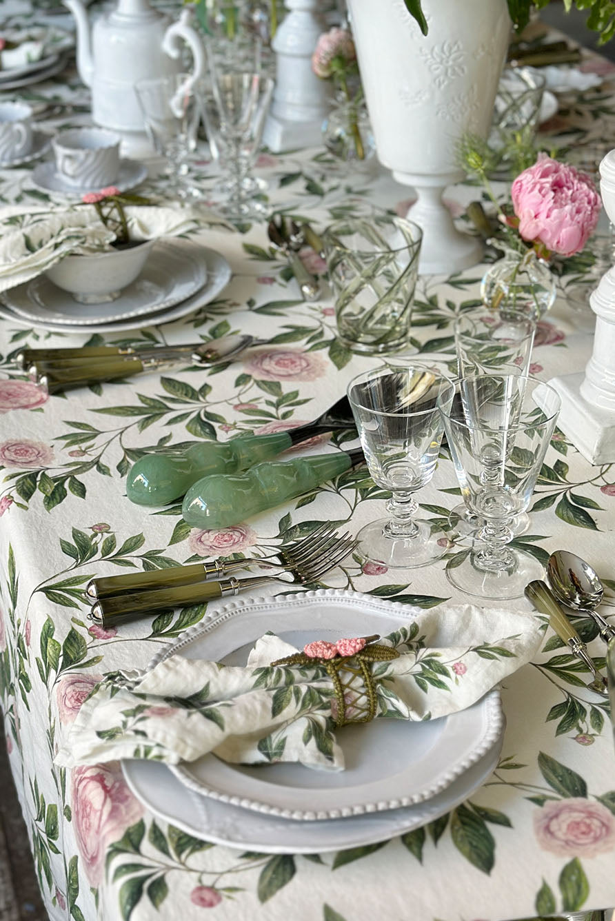 Clarabelle Ceramic Side Plate by Astier de Villatte, 22.5cm