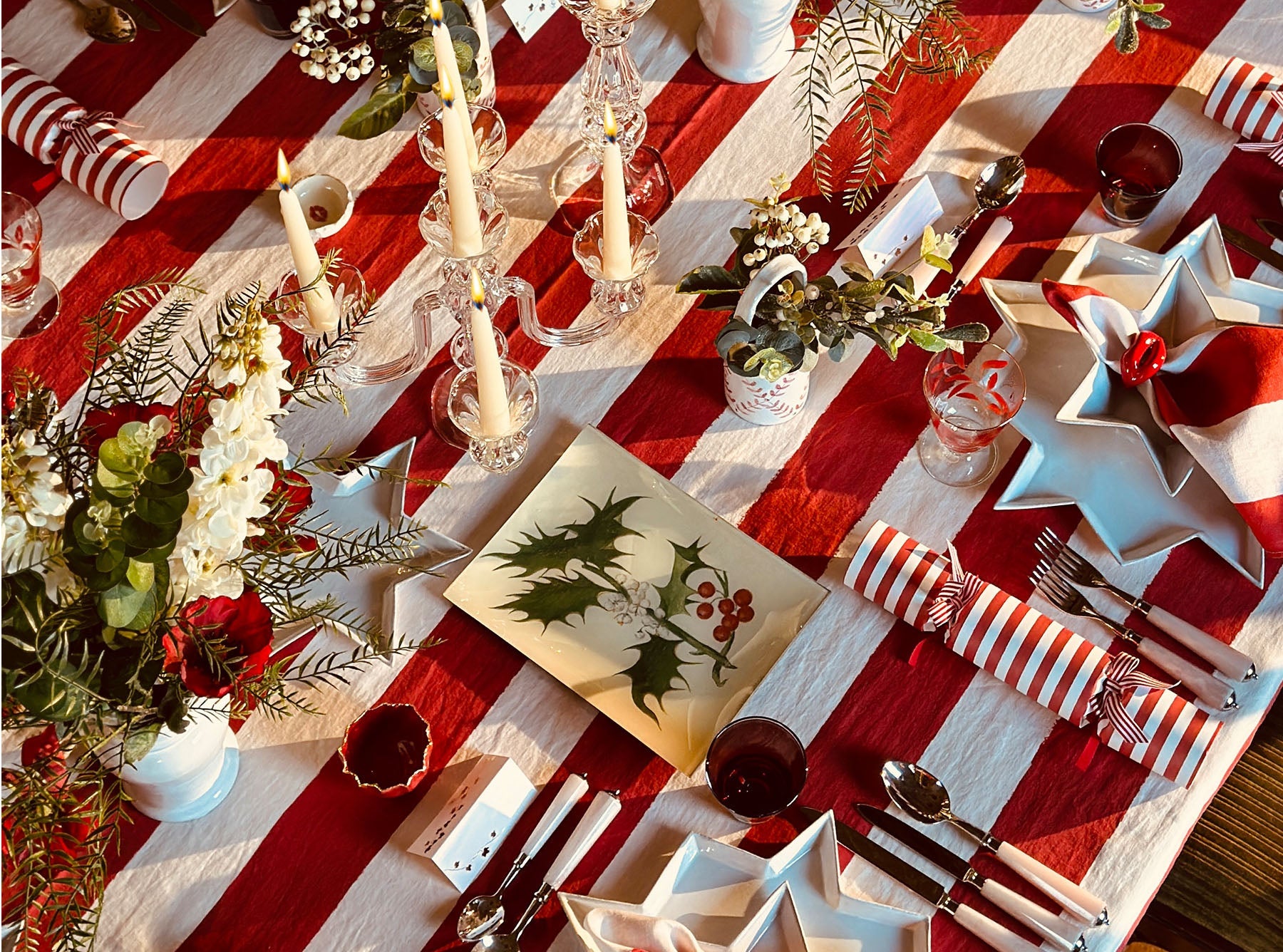 Coeur Side/Dessert Plate by Astier de Villatte, 18cm