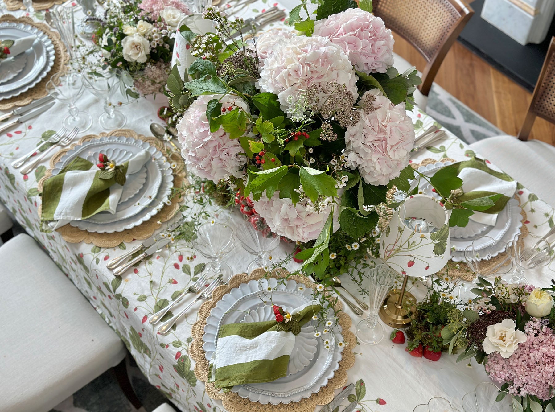 'Maja' Handwoven Straw Effect Placemat, 40cm