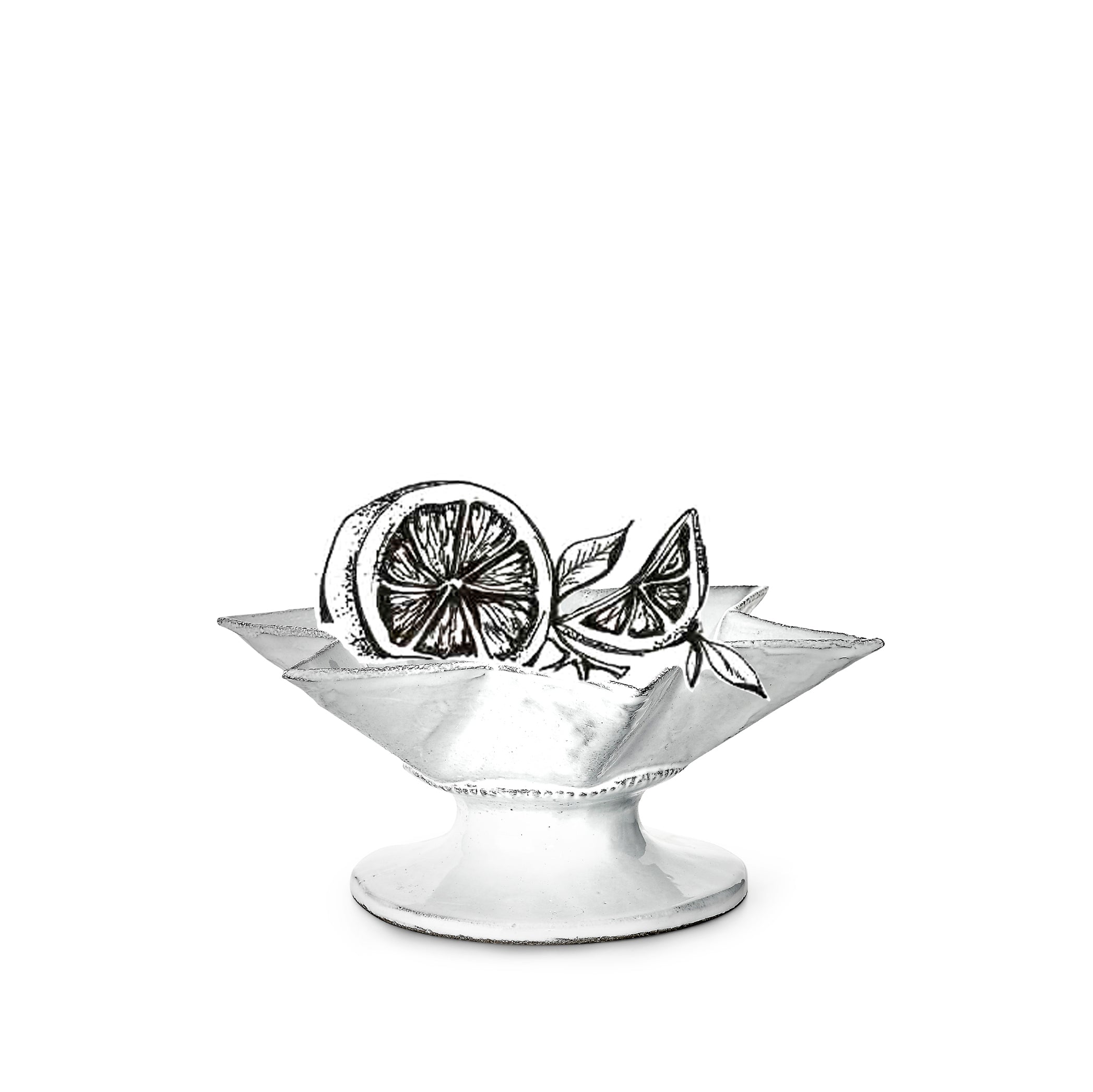Etoile Fruit Stand by Astier de Villatte, 10cm