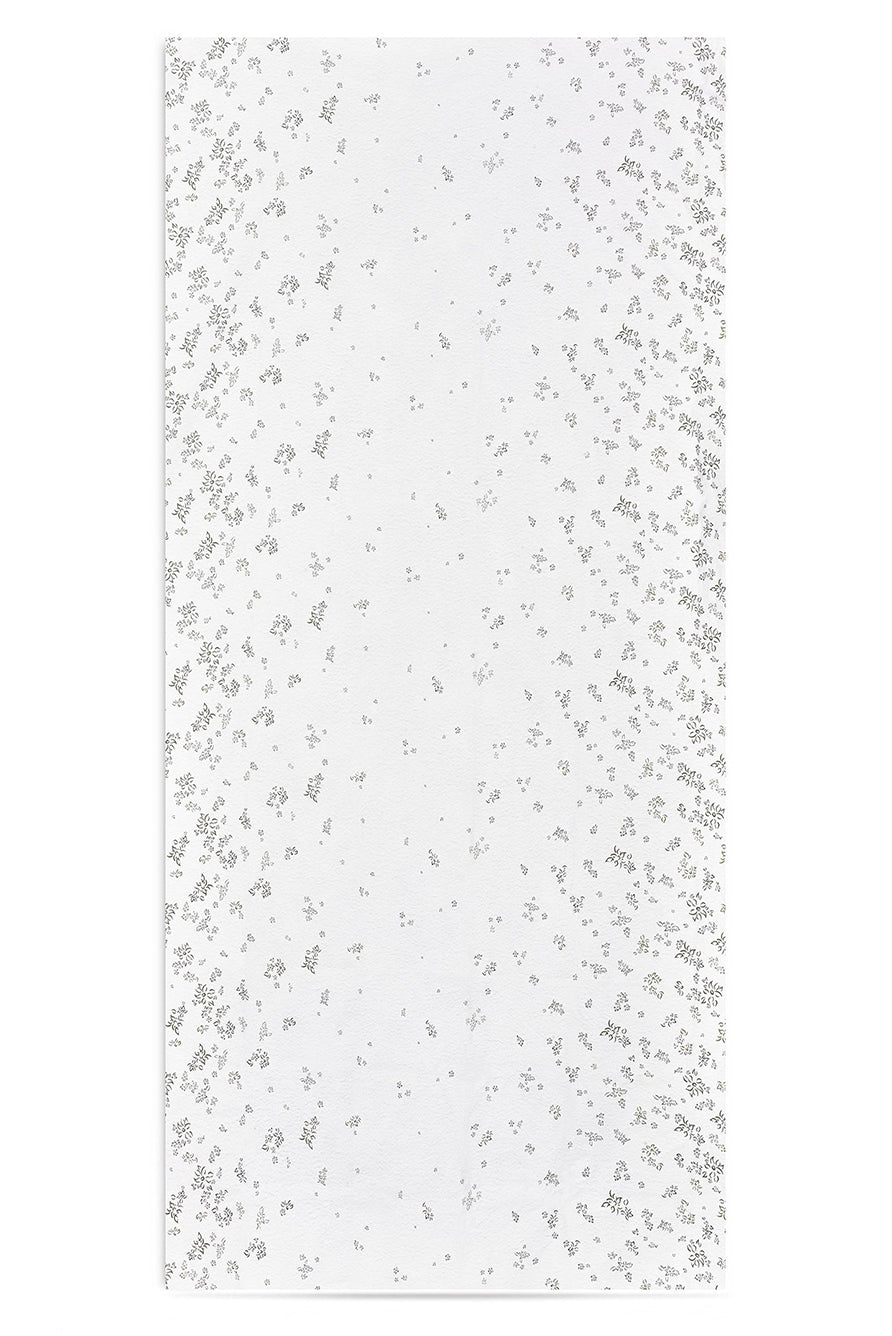 Summerill & Bishop Falling Flower Paper Tablecloth in Avocado Green