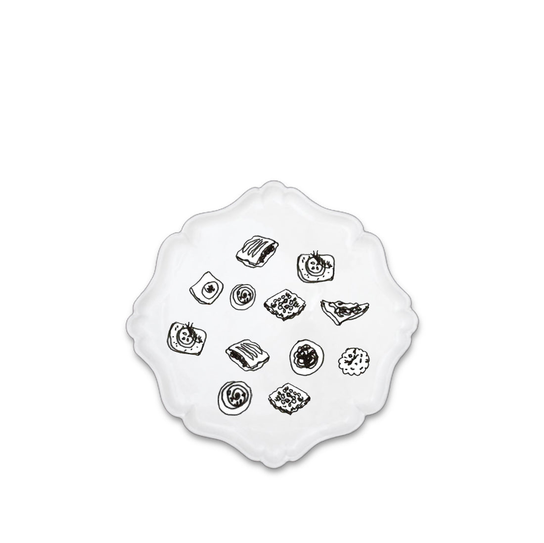 Glouton Platter by Astier de Villatte, 43cm