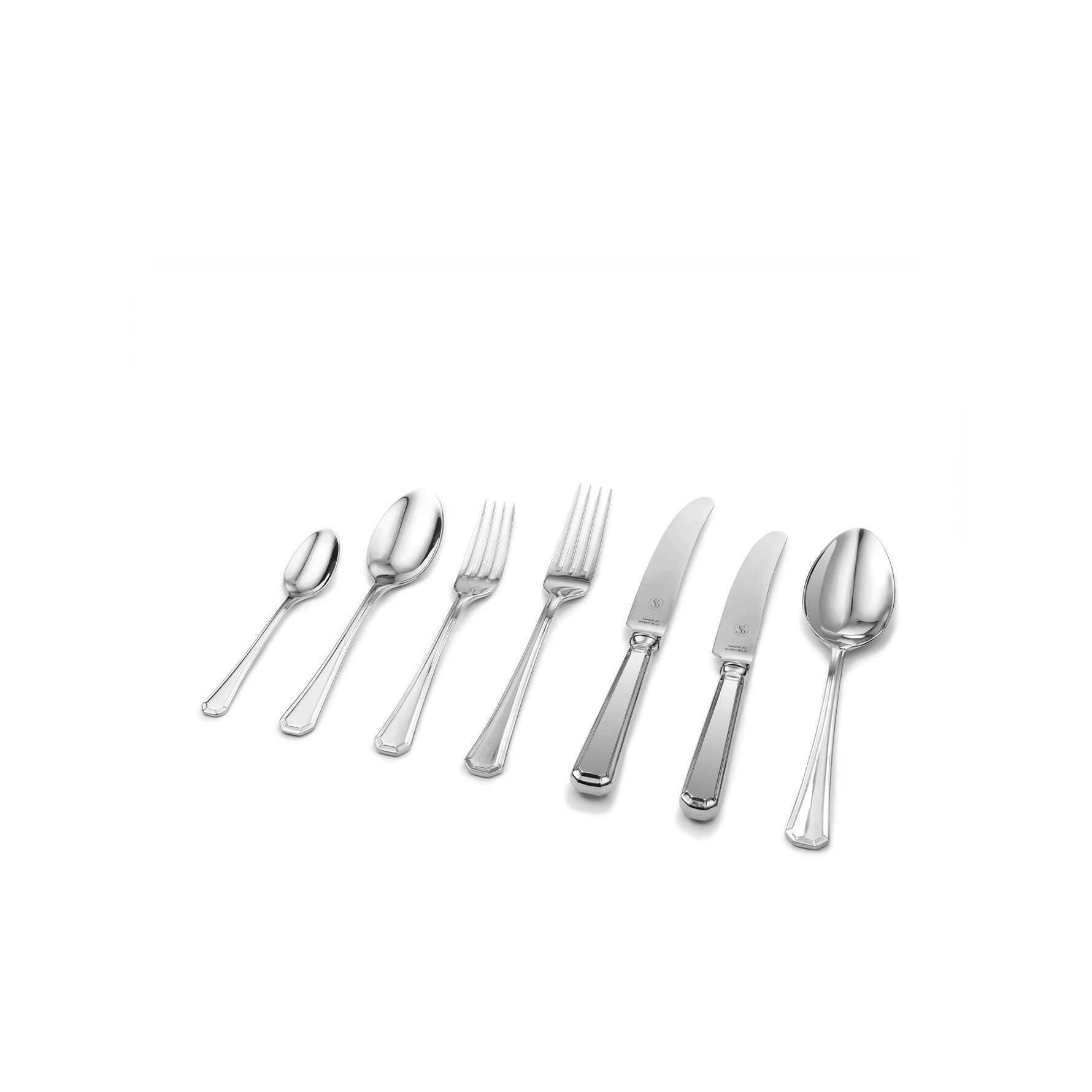Grecian Satin Finish Stainless Steel 7-Piece Cutlery Set