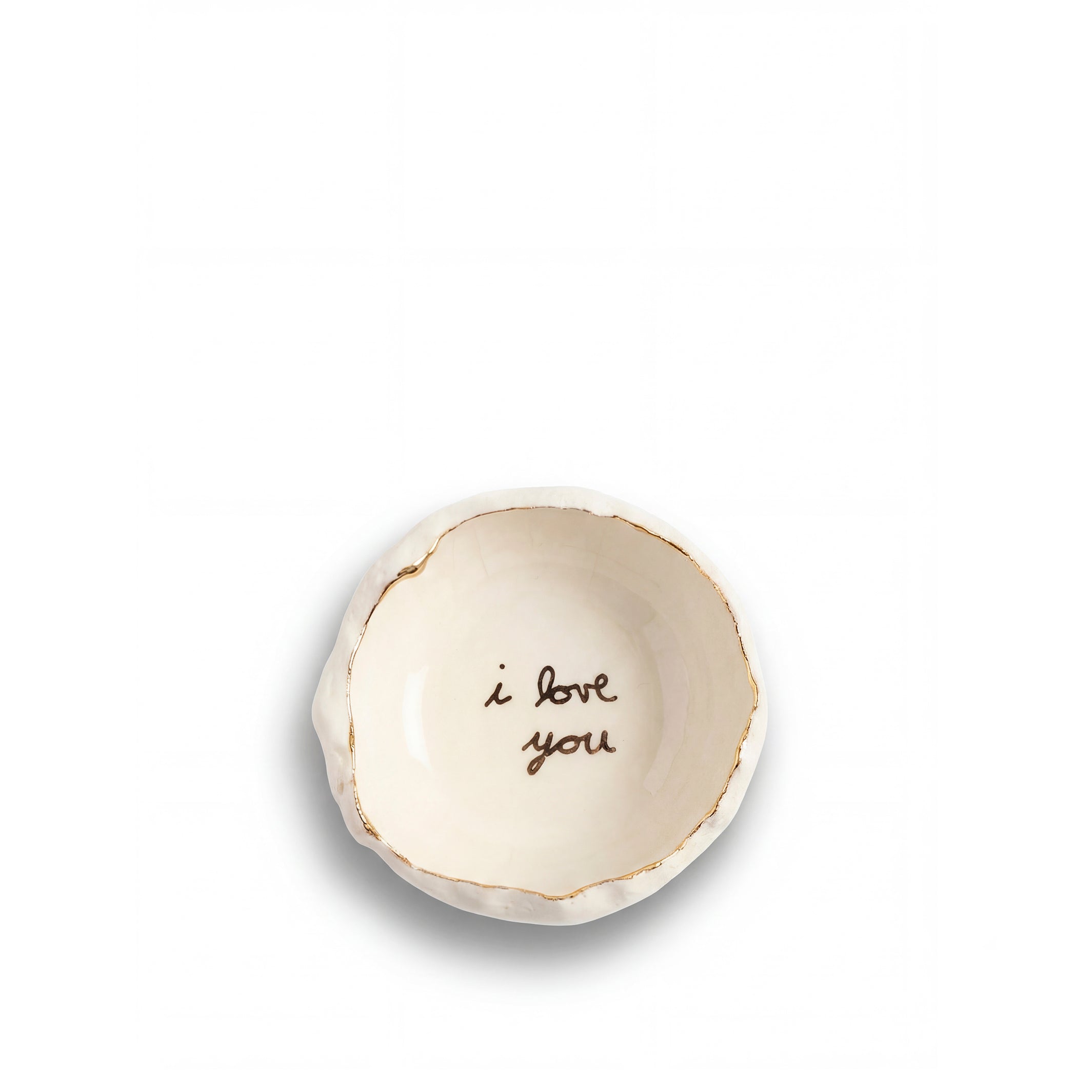 HB Jagged 'I love you' Bowl, 7cm