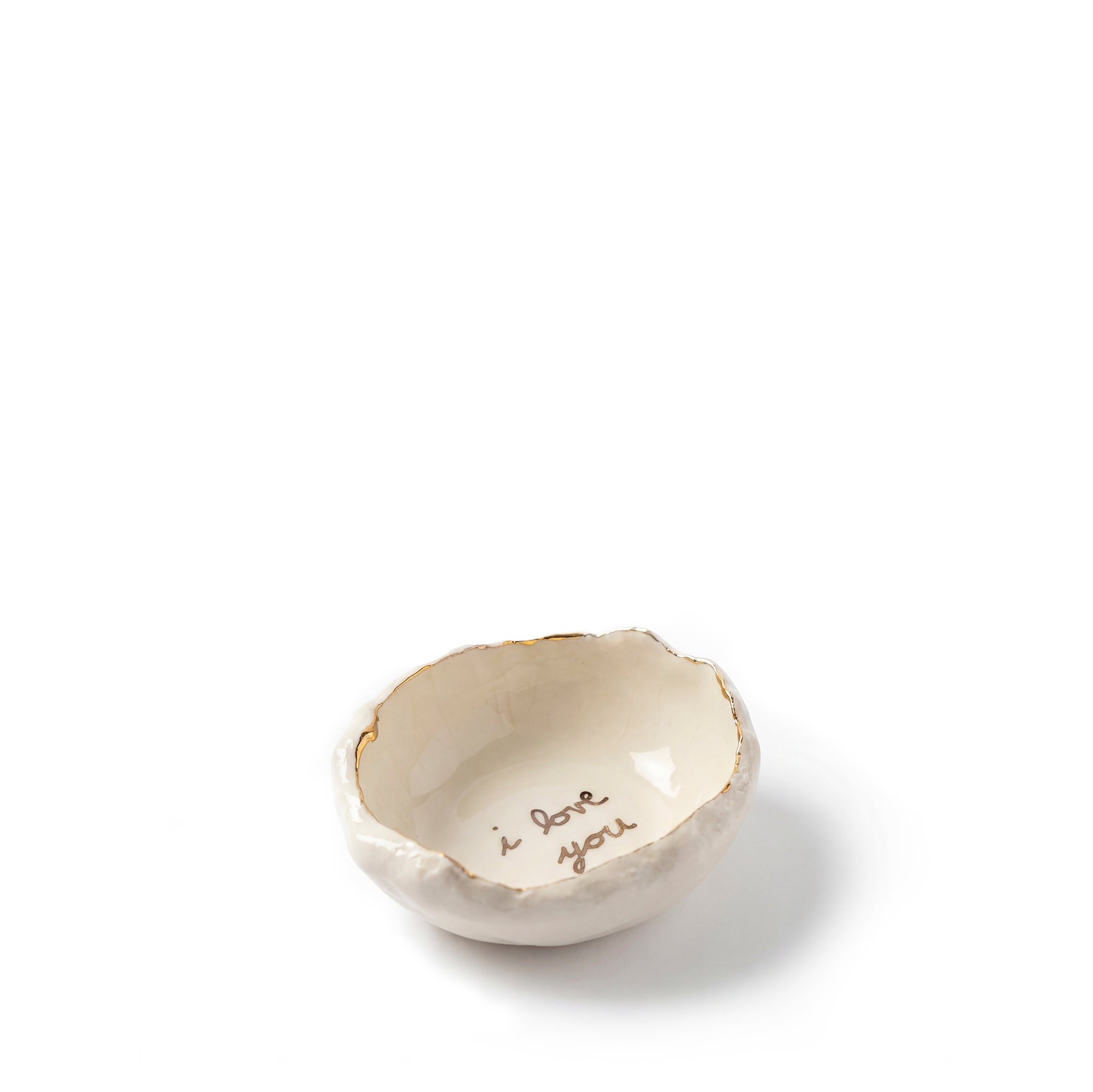 HB Jagged 'I love you' Bowl, 7cm