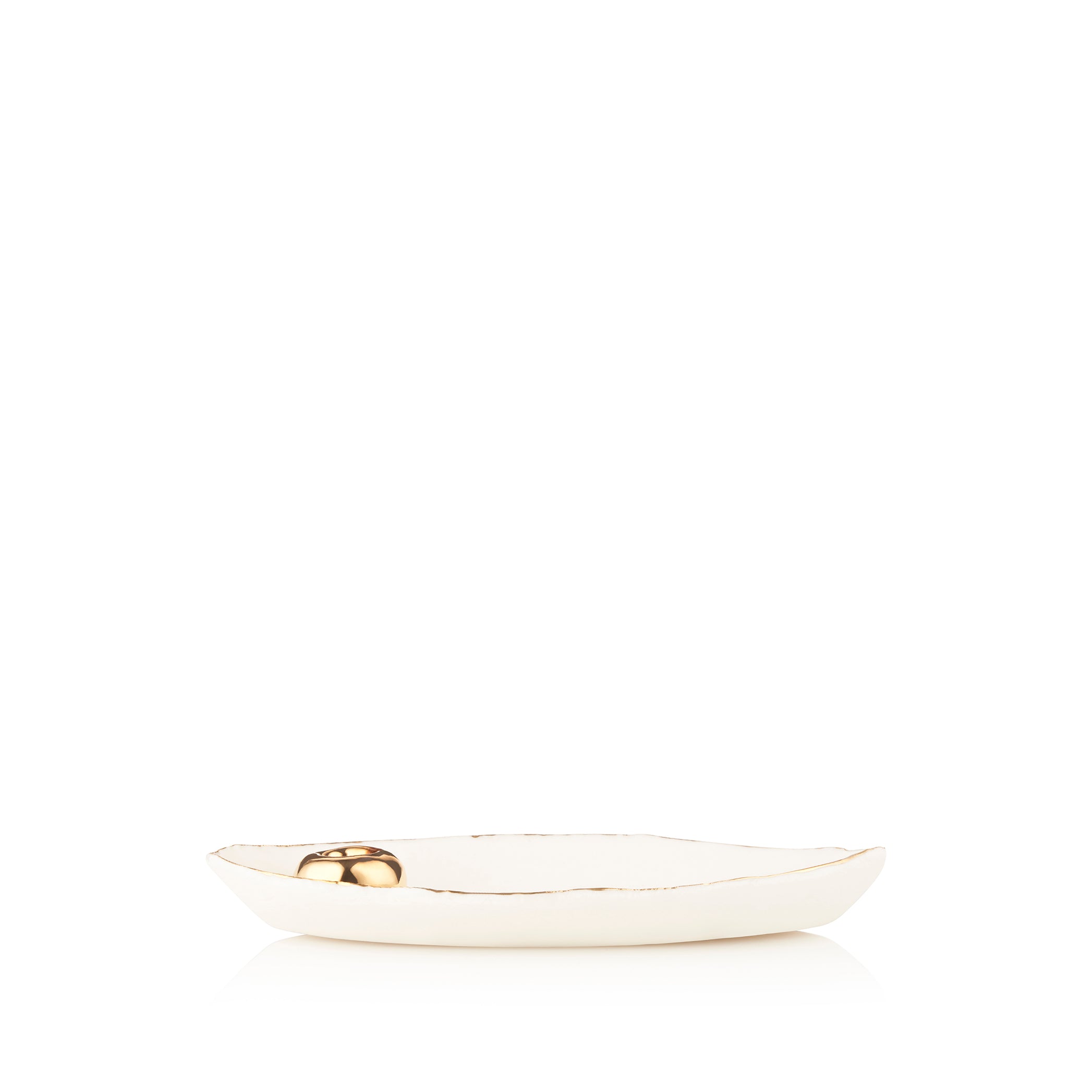 HB Jagged Oval Incense Burner, 17cm