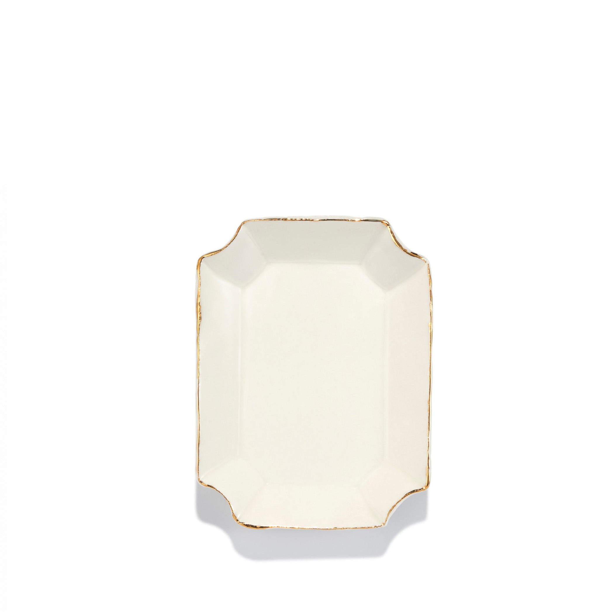 HB Deco Jagged Rectangular Tray, 14cm