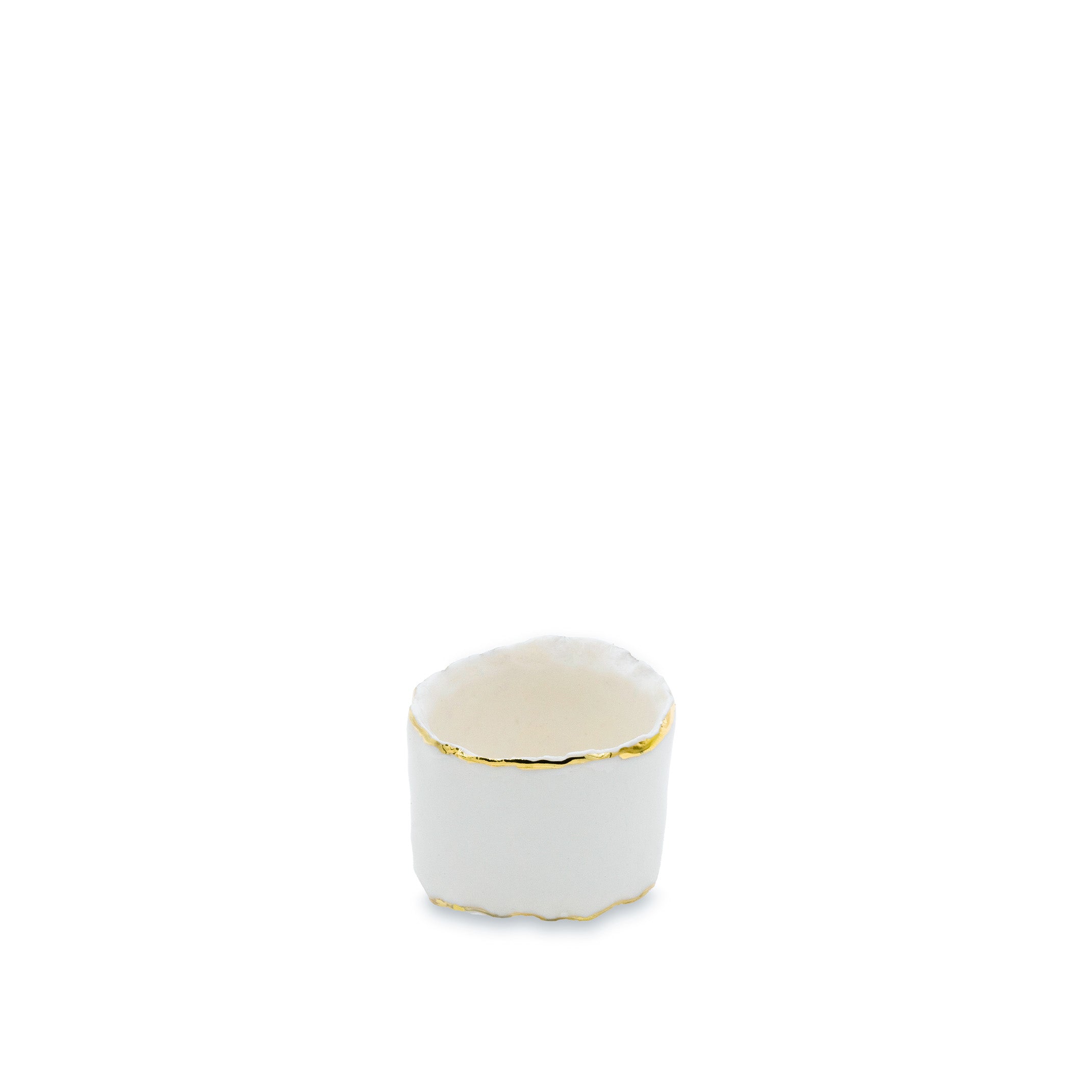 HB Porcelain Jagged Edge Napkin Ring