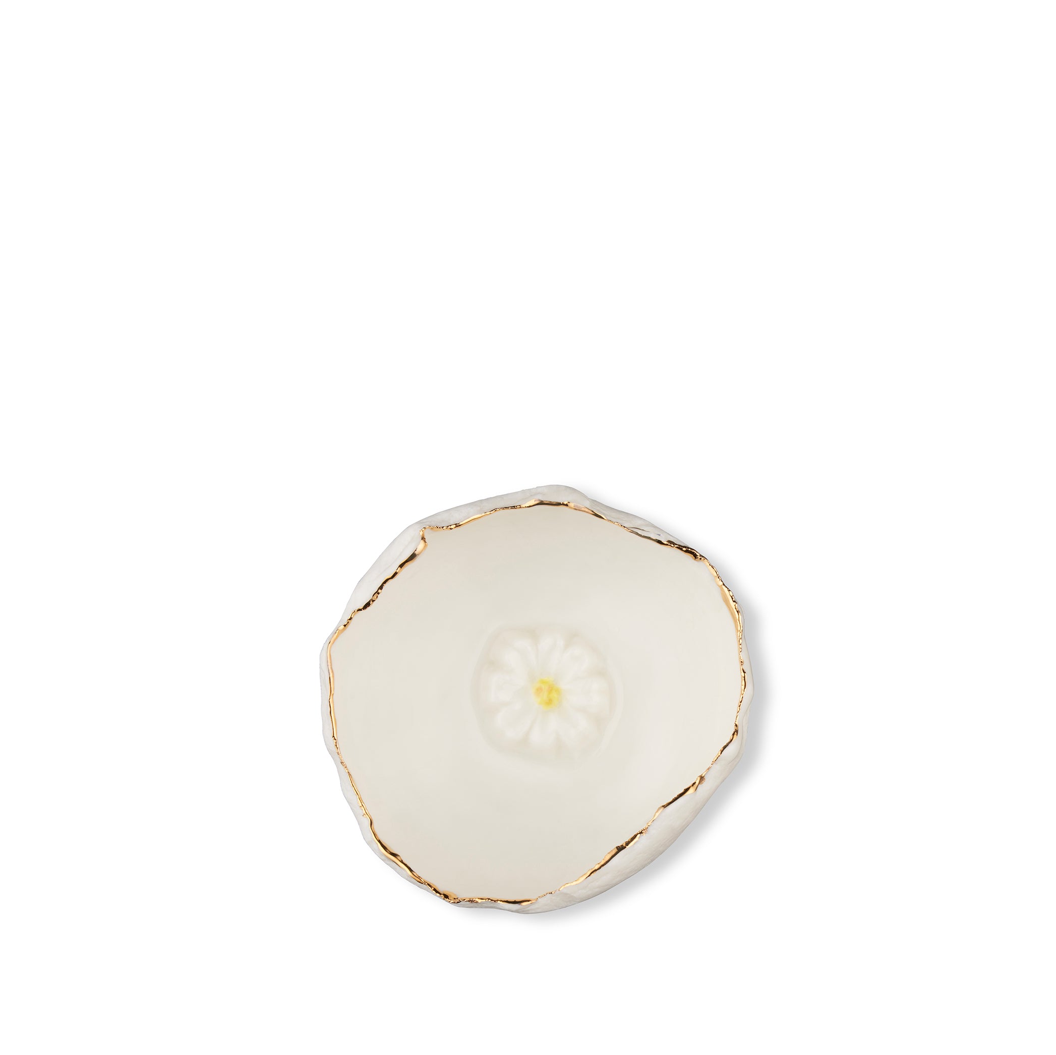 HB Jagged Bowl with Daisy, 7cm