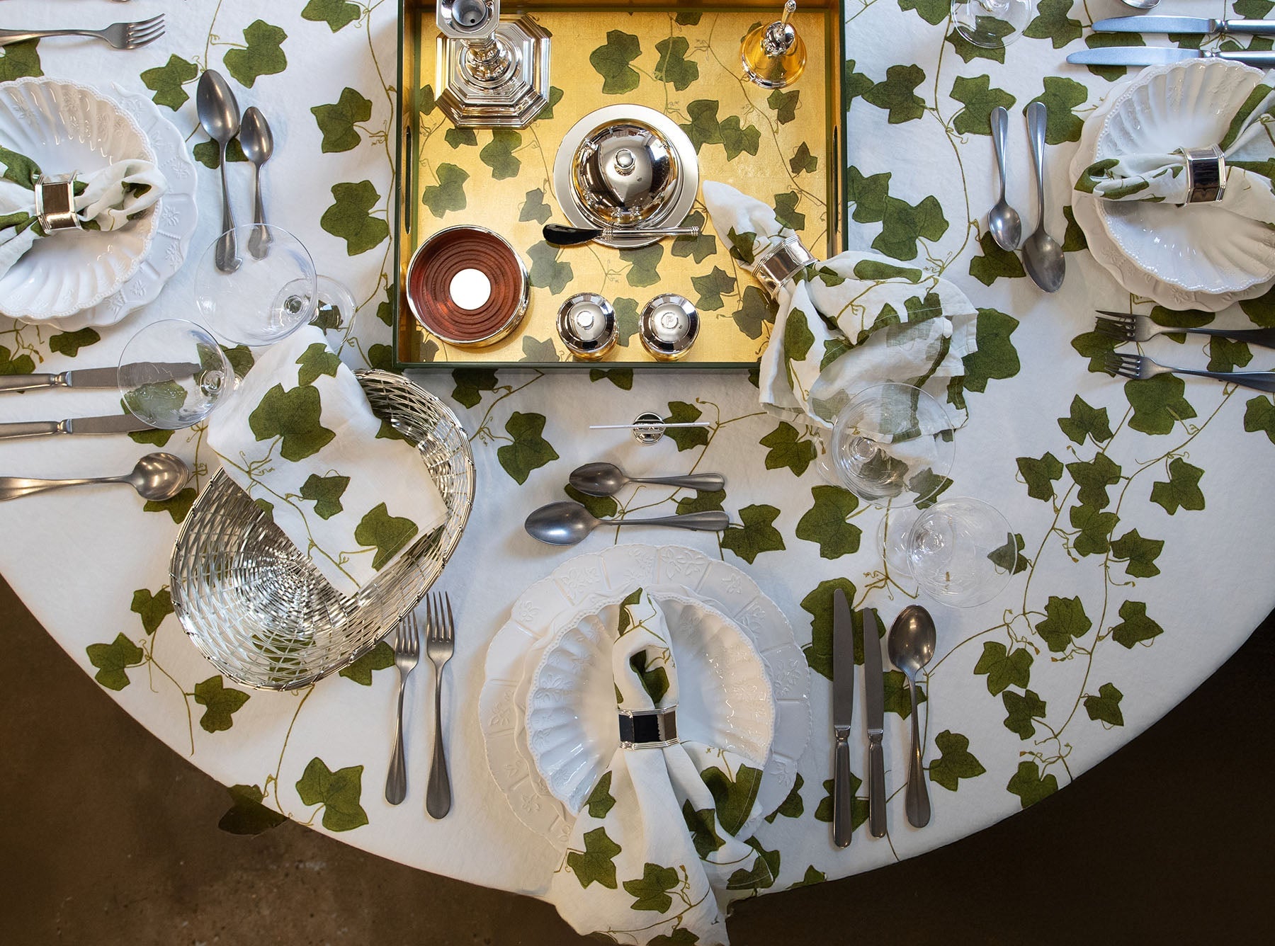 Silver Plated Braided Bread Basket, 30.5cm