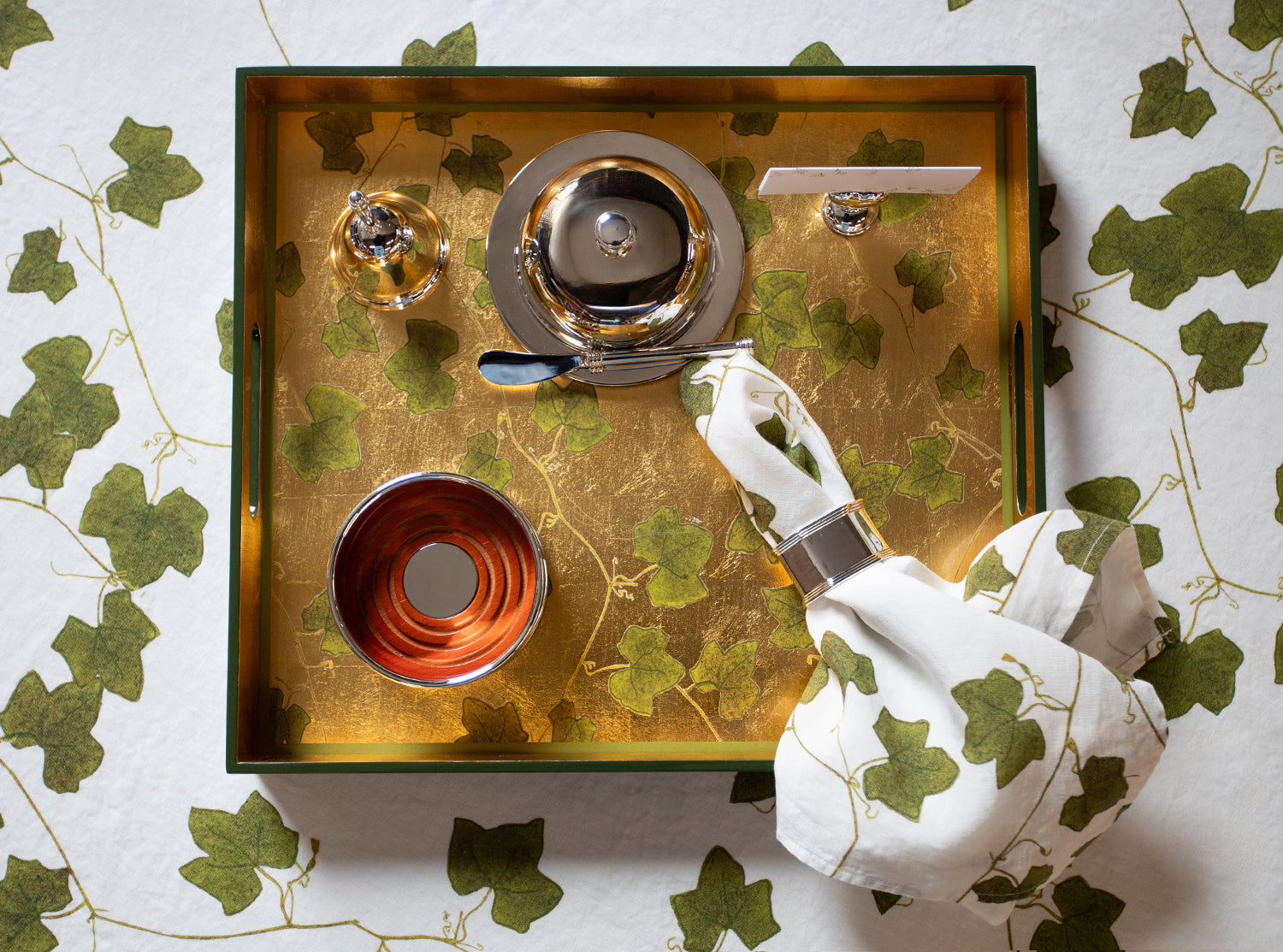 Silver Plated Heart Placecard Holders, Set of 6