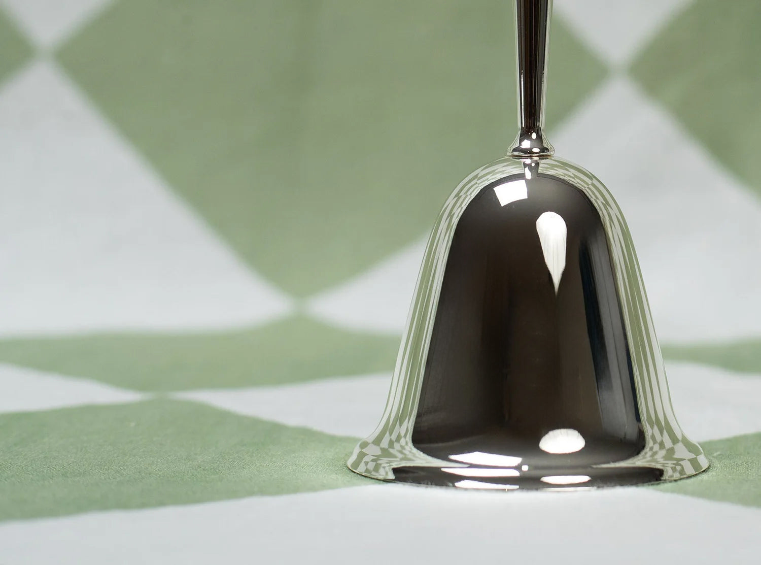 Silver Plated Table Bell, 10.5cm